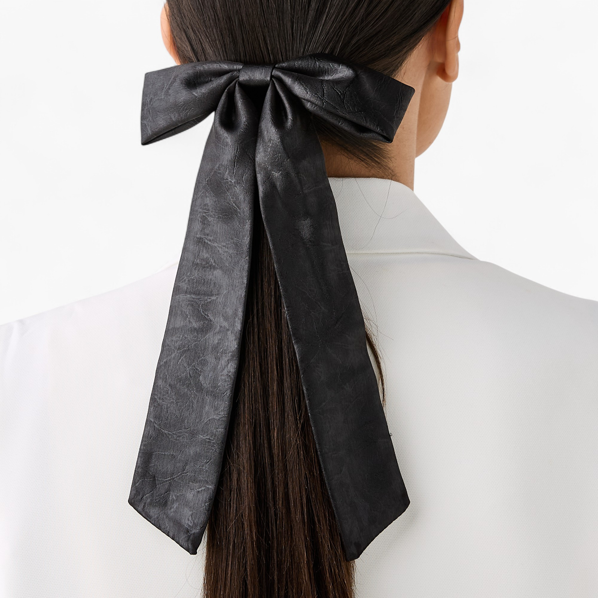 Set of 2 - Bow Accent Barrette Hair Clip-women-hairaccessories-clips-image-2