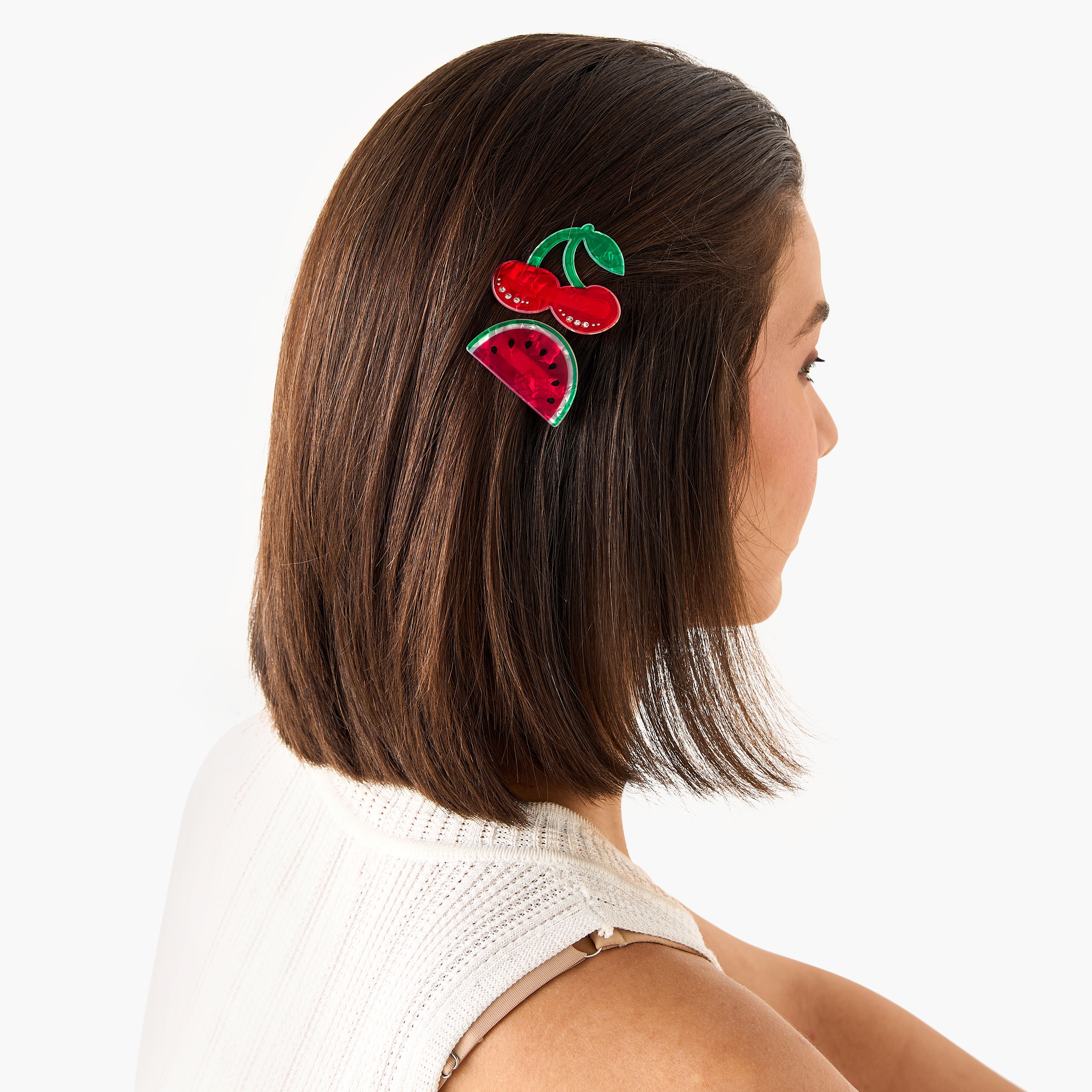 مشبك شعر بتصميم فواكه - طقم من 3 قطع-women-hairaccessories-clips-image-2