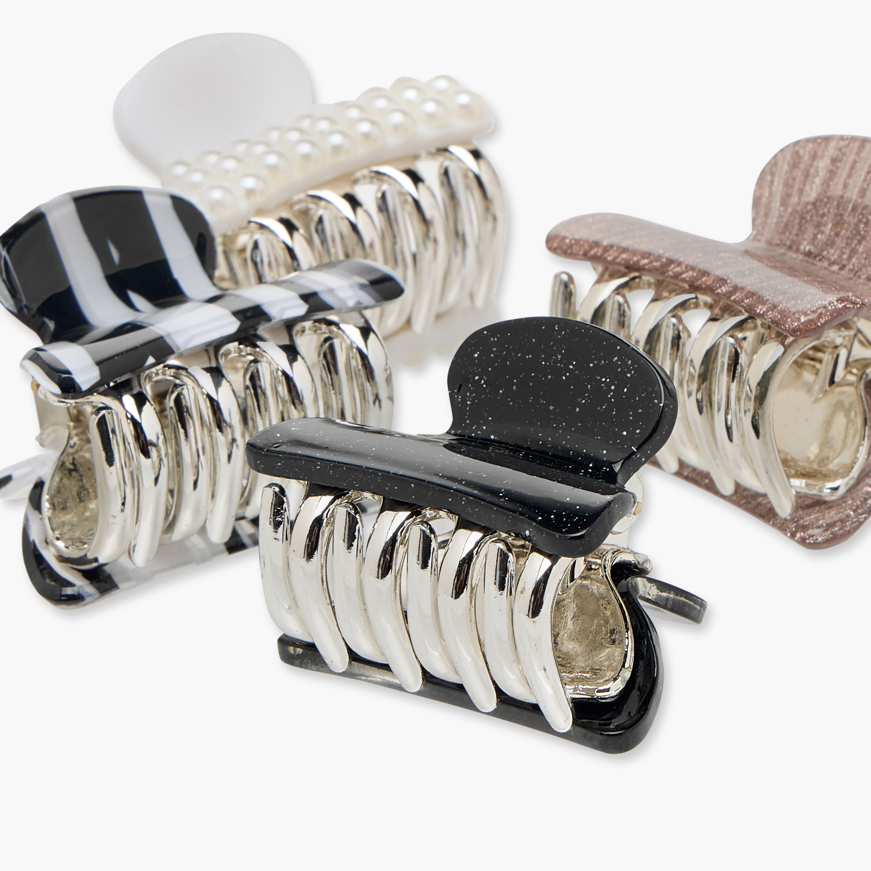 Set of 4 - Assorted Hair Clamp-women-hairaccessories-clamps-image-8