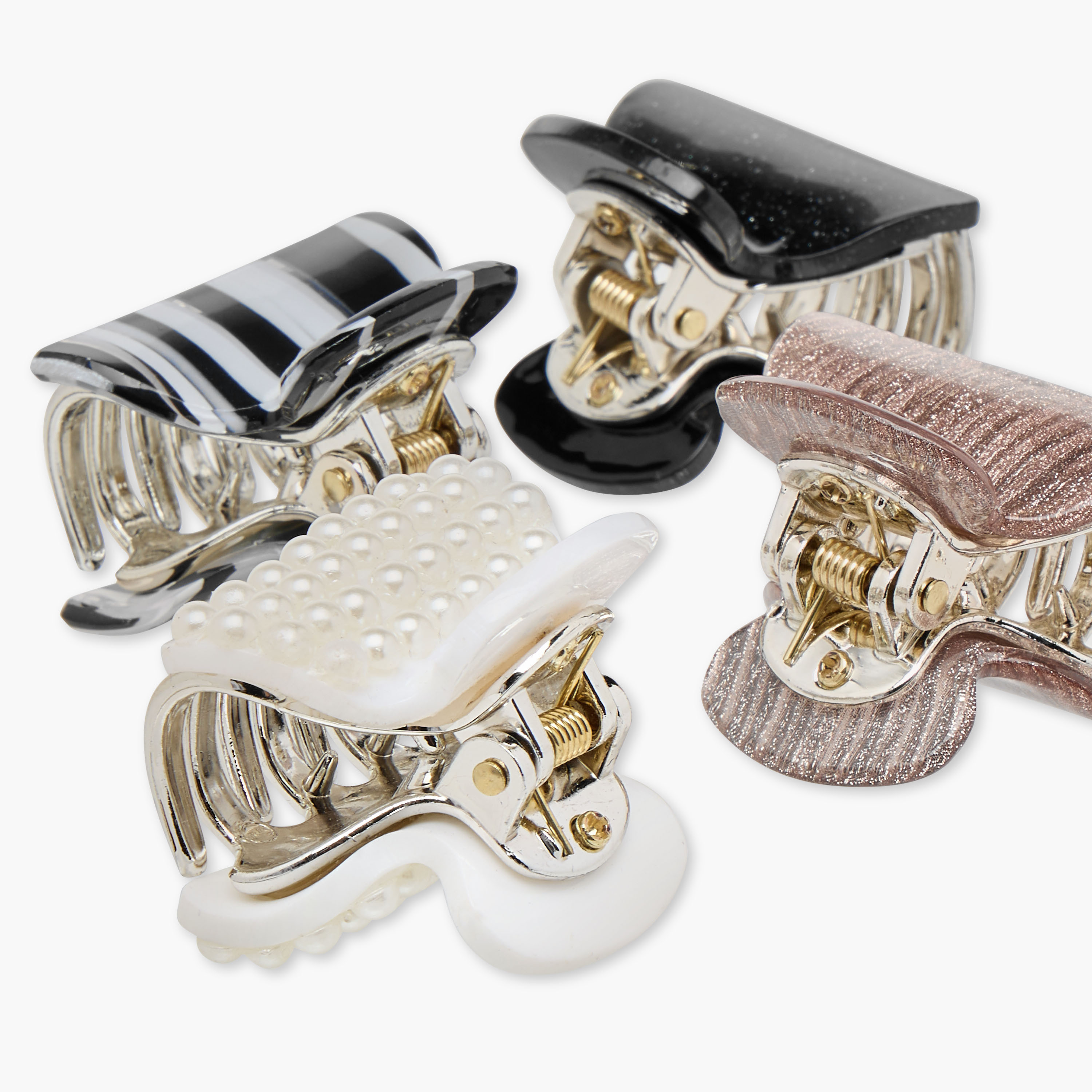 Set of 4 - Assorted Hair Clamp-women-hairaccessories-clamps-image-9