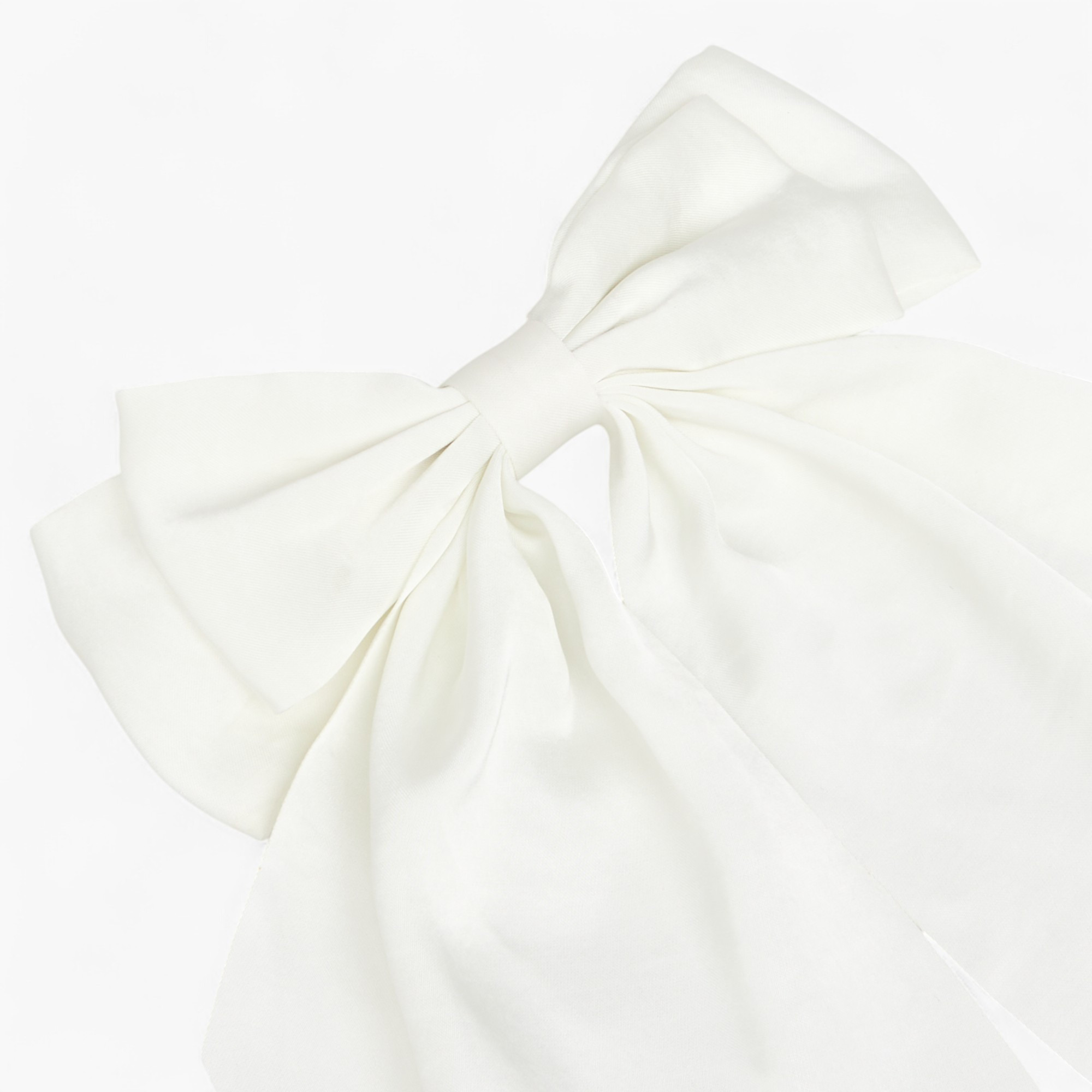 Satin Bow Accent Barrette Hair Clip-women-hairaccessories-clips-image-3