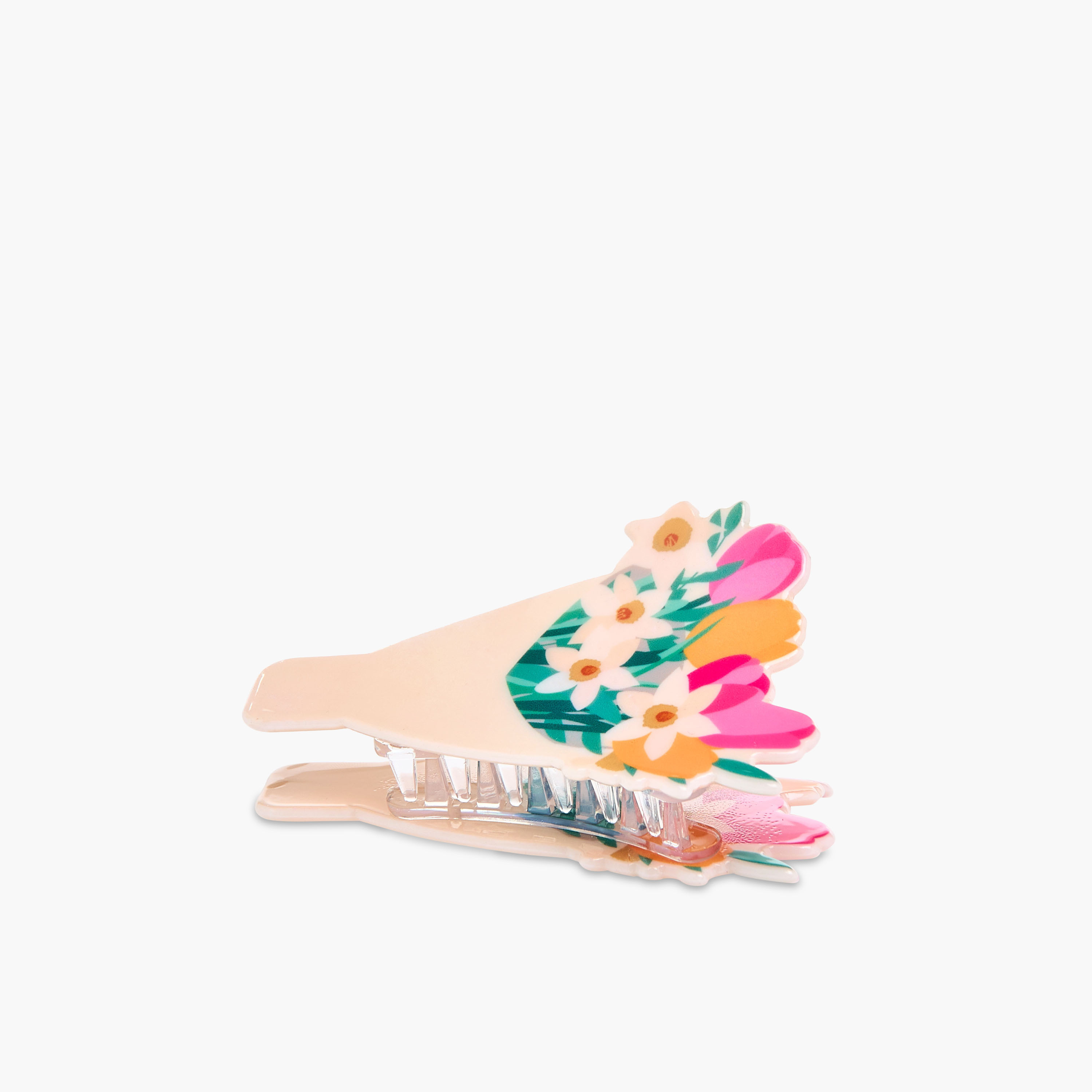 Flower Print Hair Clamp-women-hairaccessories-clamps-image-4