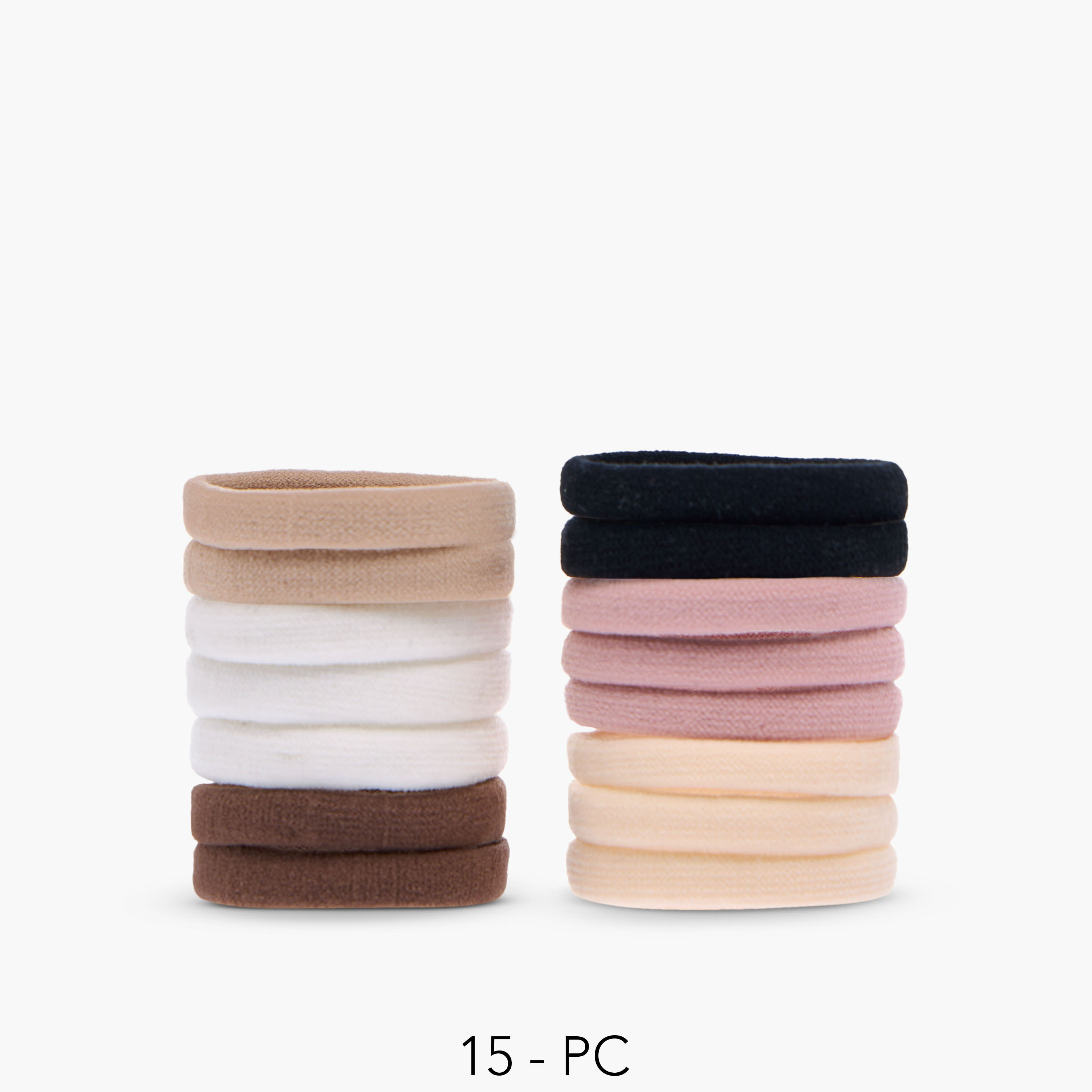 Set of 15 - Gloo Hair Tie-women-hairaccessories-scrunchies-image-1