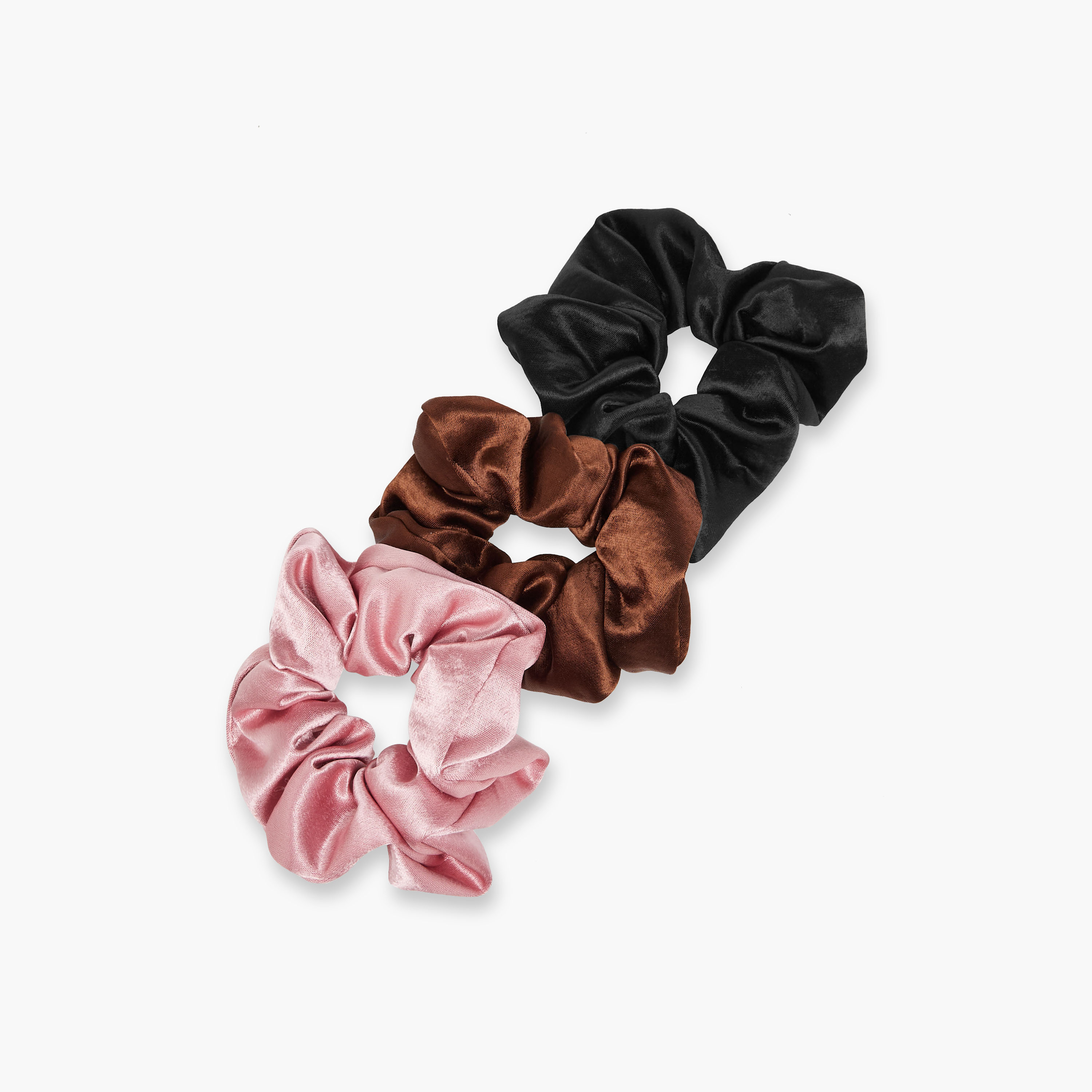 Set of 3 - Gloo Elasticated Hair Scrunchie-women-hairaccessories-scrunchies-image-2