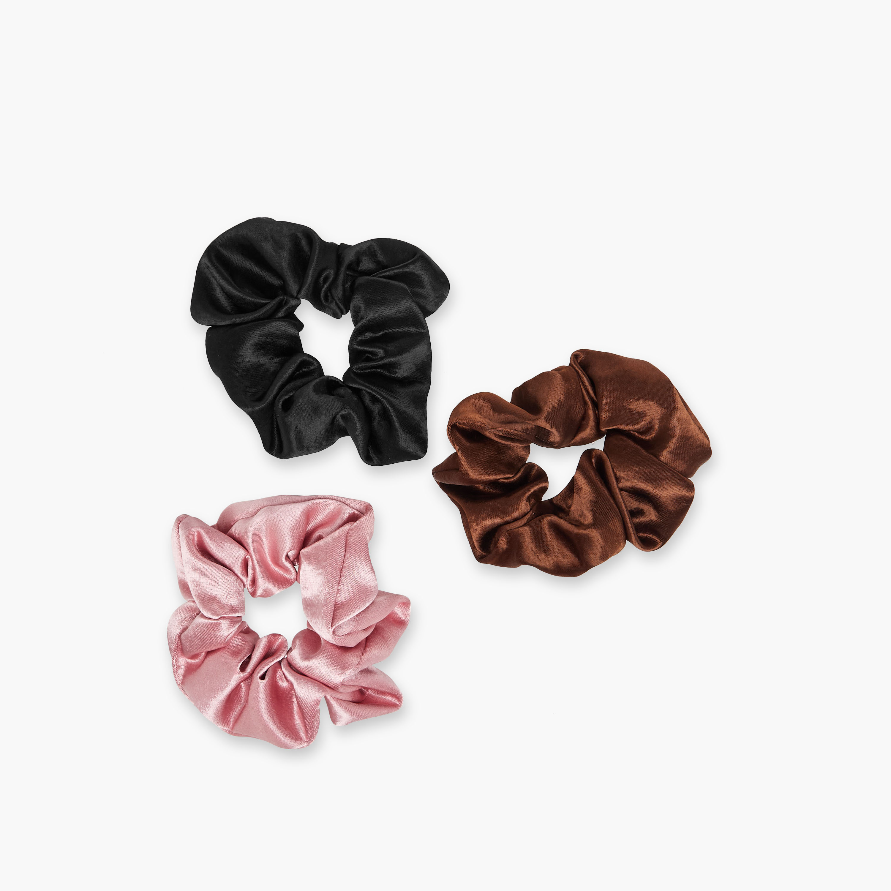 Set of 3 - Gloo Elasticated Hair Scrunchie-women-hairaccessories-scrunchies-image-3