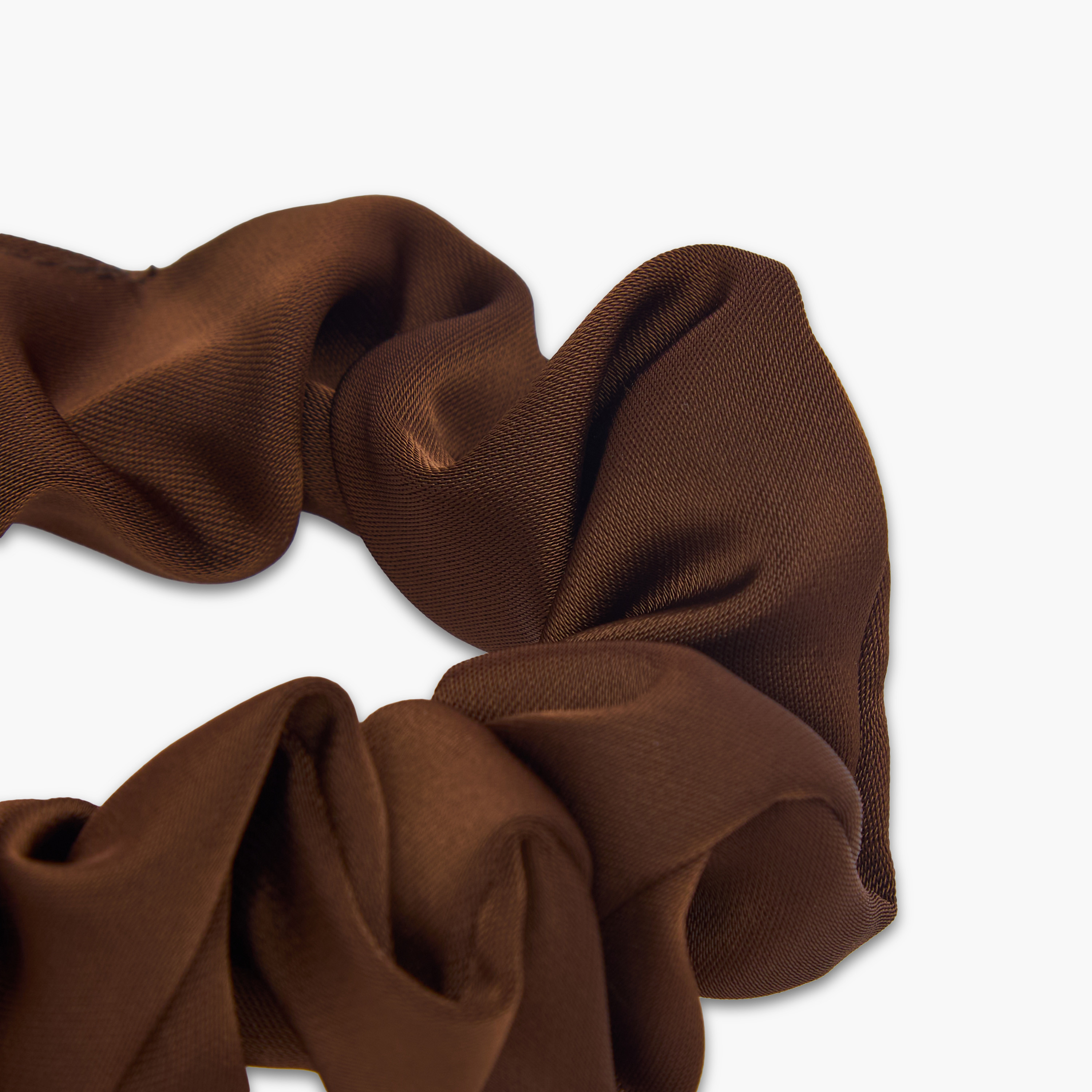 Set of 5 - Gloo Satin Scrunchie-women-hairaccessories-image-4