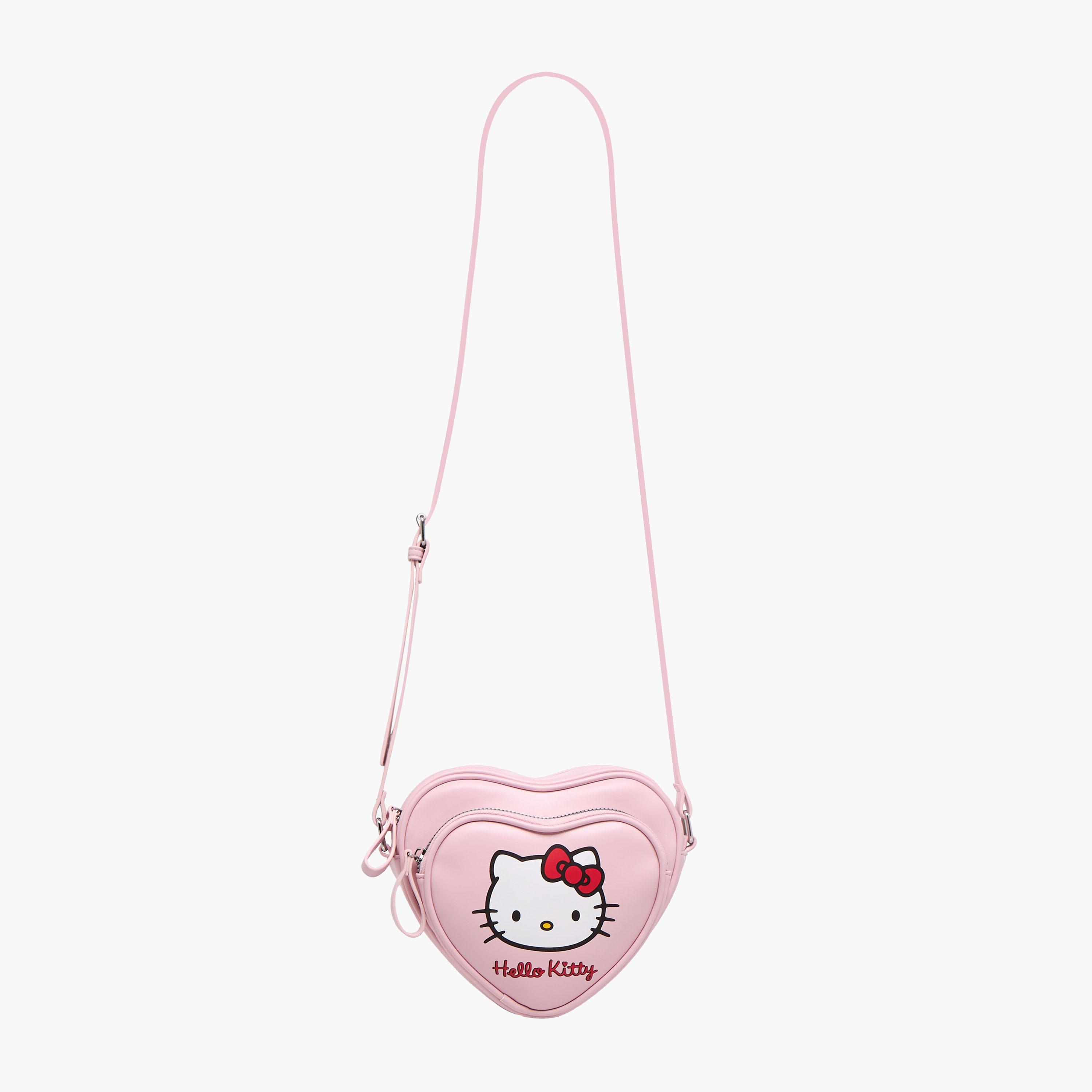 شنطة كروس بودي بتصميم قلب وحزام قابل للتعديل وطبعات هيلو كيتي-women-bagsandwallets-handbags-image-3