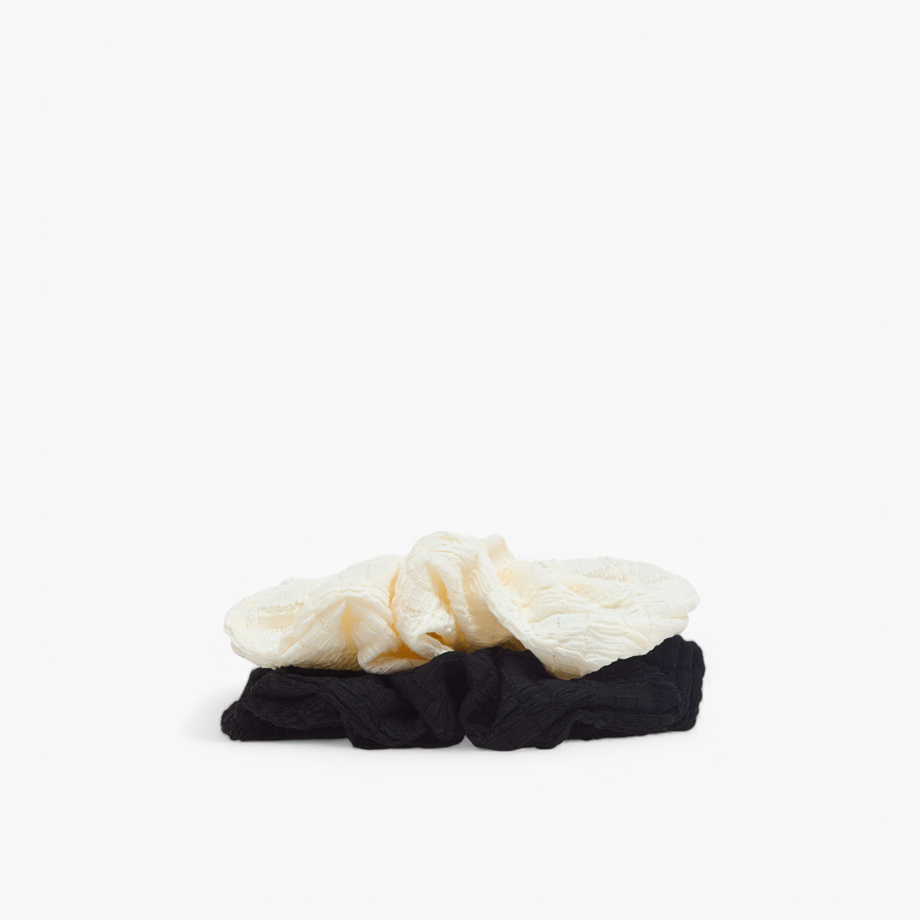Set of 2 - Gloo Textured Hair Scrunchie-women-hairaccessories-image-2
