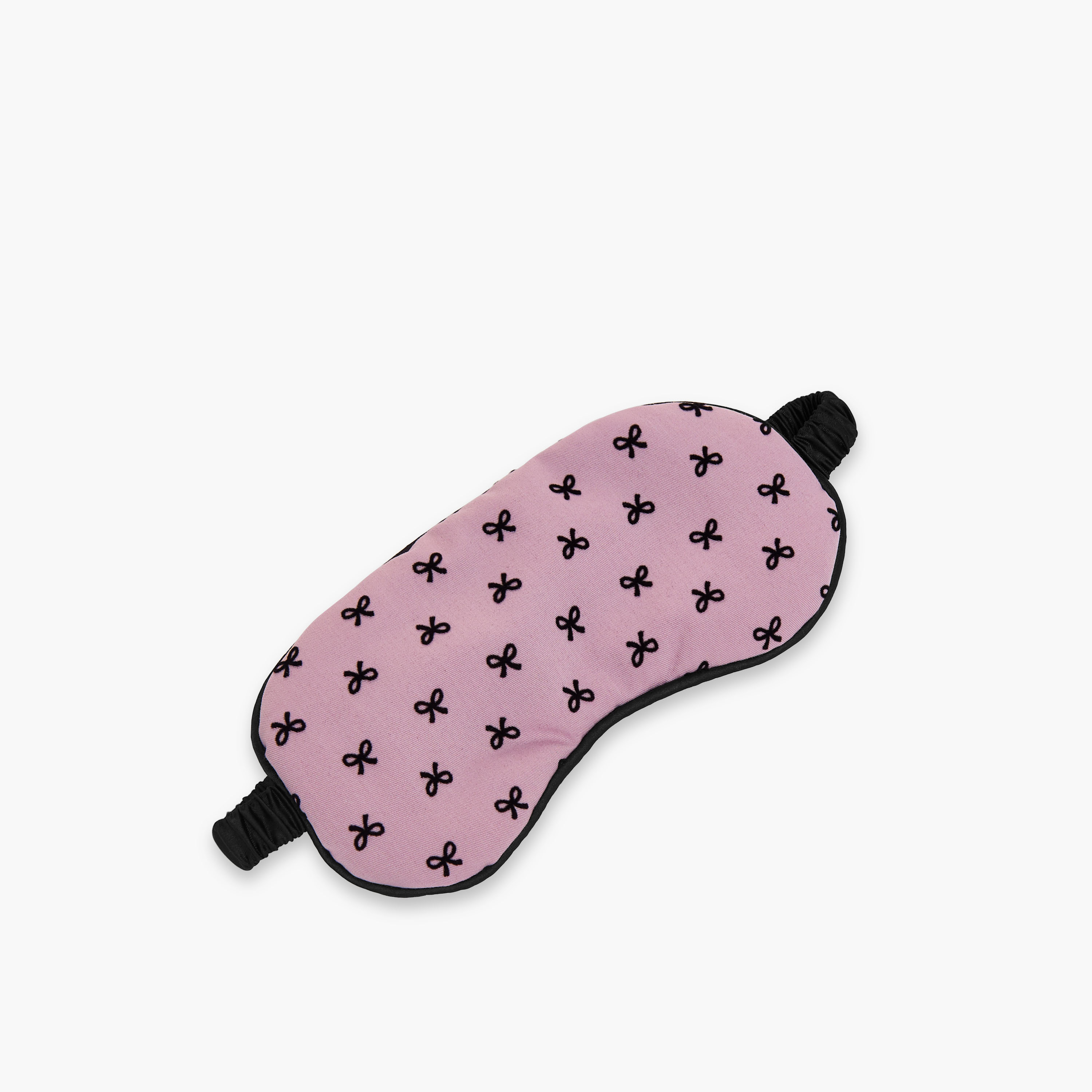 Gloo Bow Print Eye Mask and Hair Scrunchie Set-women-hairaccessories-image-2