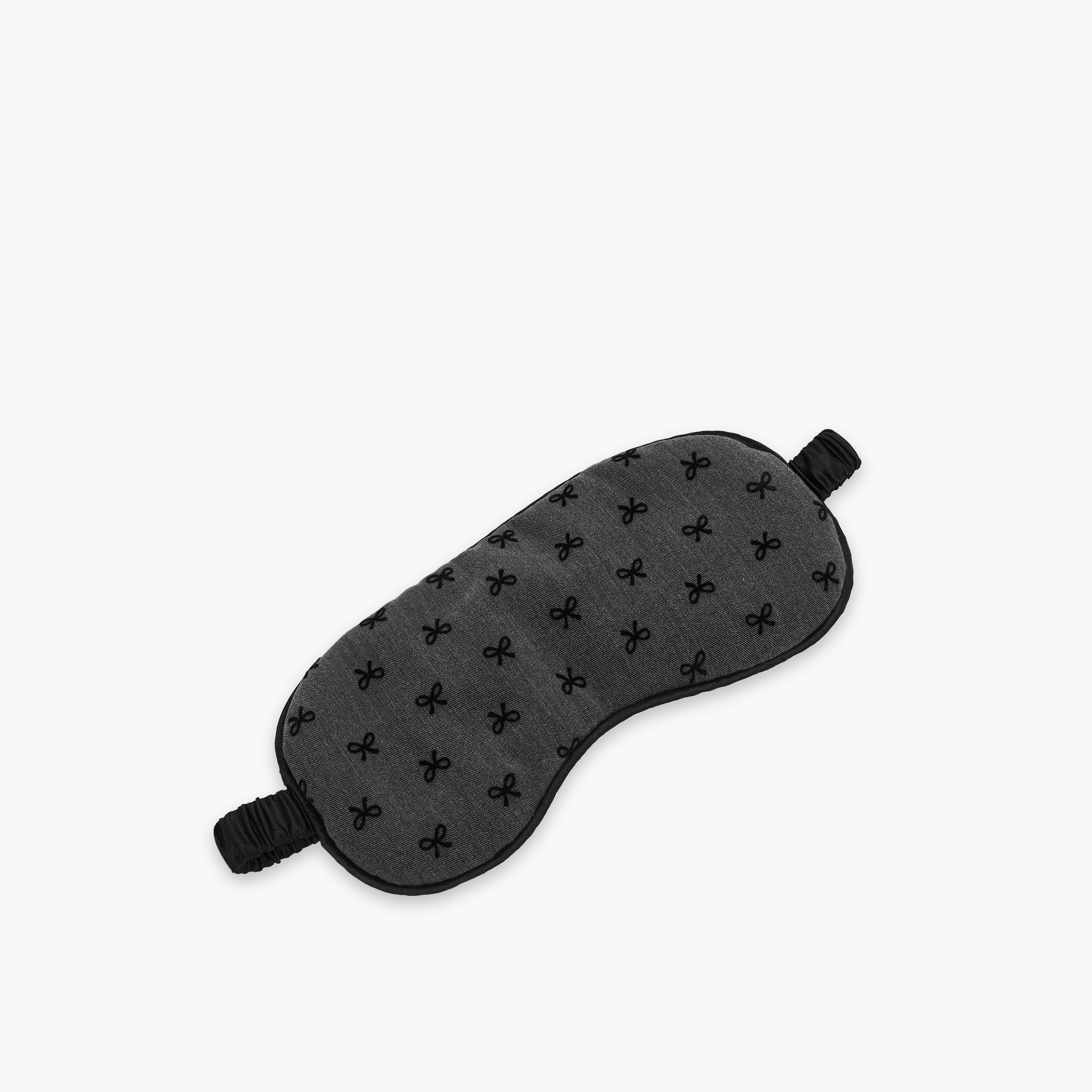 Gloo Bow Print Eye Mask and Hair Scrunchie Set-women-hairaccessories-image-2