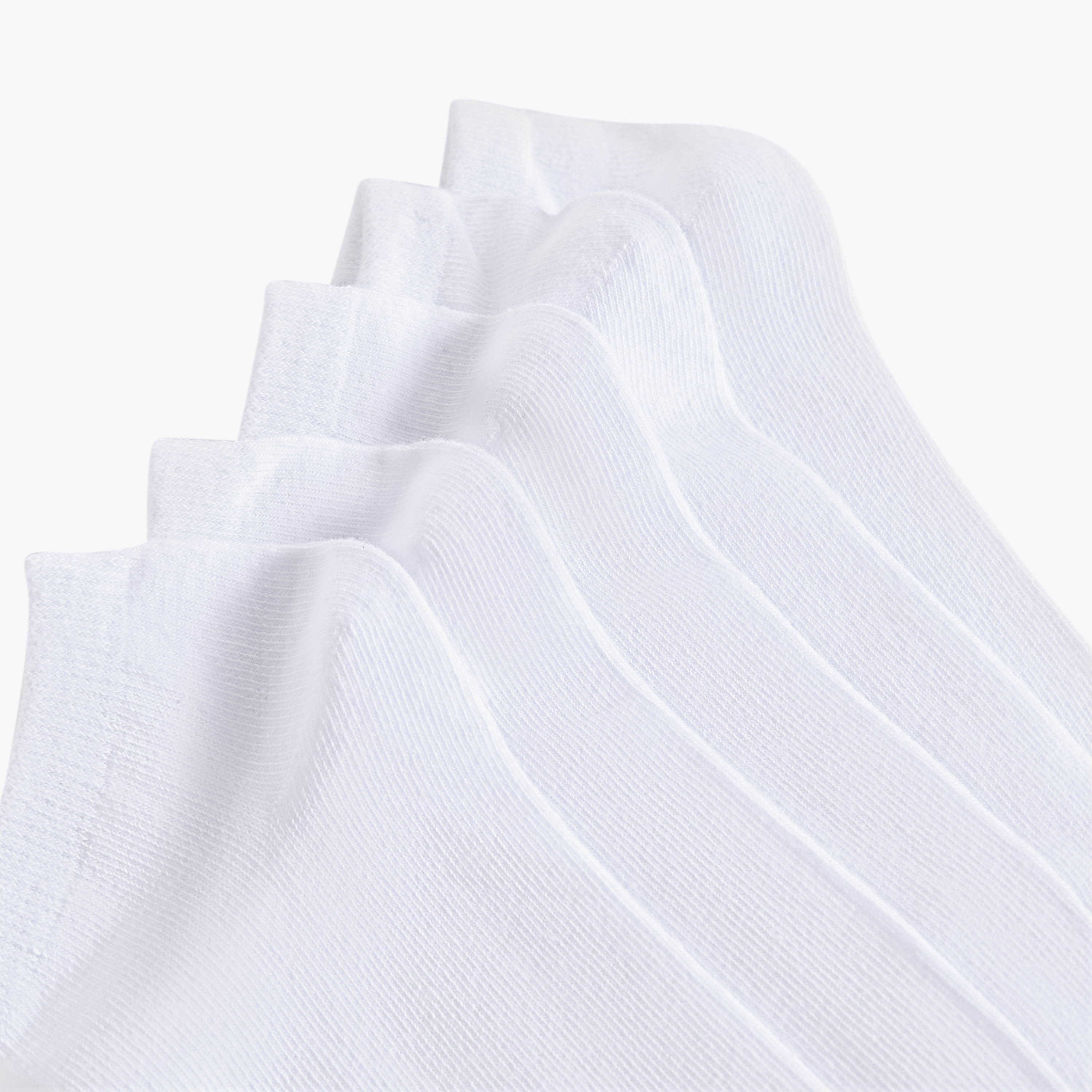Set of 5 - Trainer Socks with Antibacterial Protection-women-socksandstockings-image-4