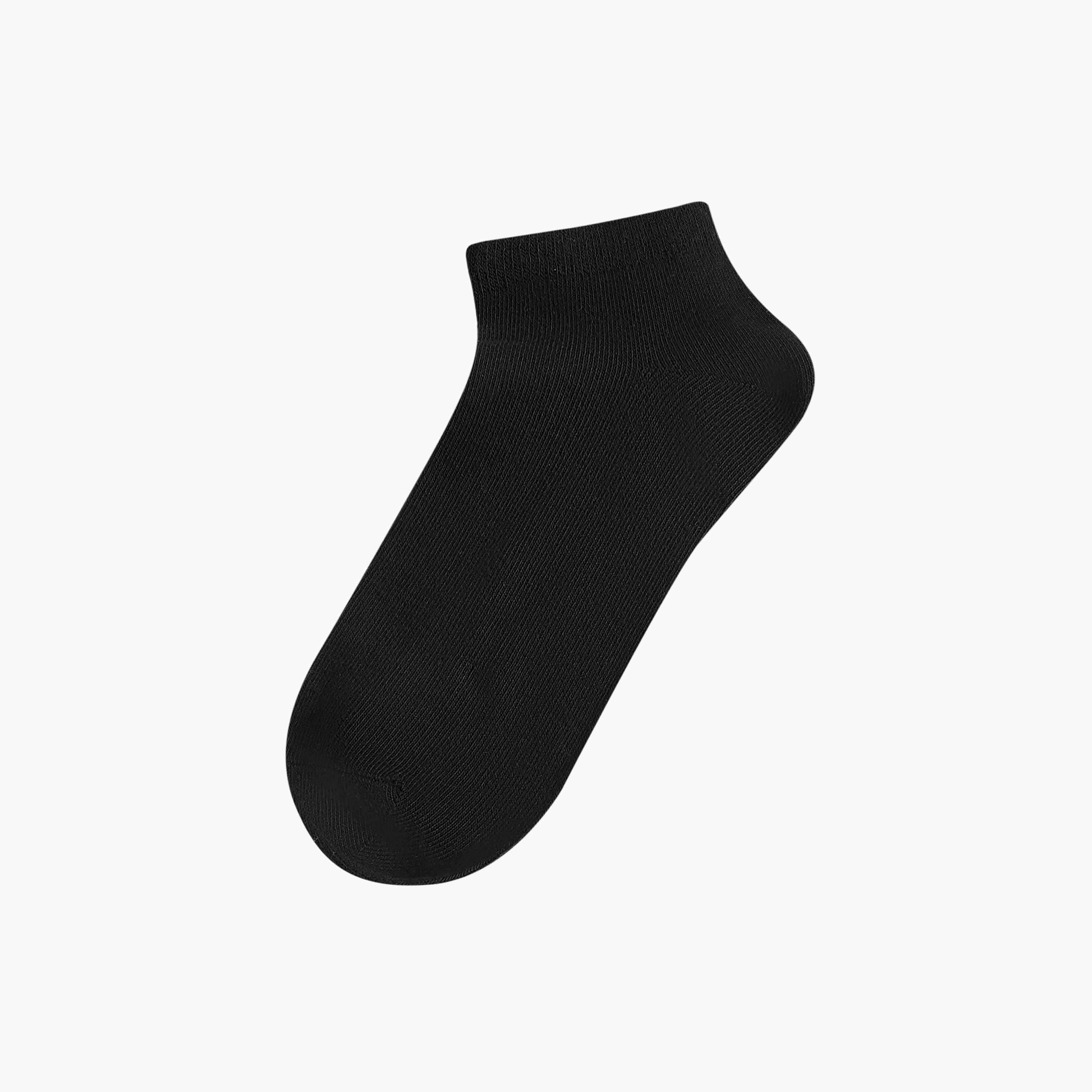 Set of 5 - Trainer Socks with Antibacterial Protection-women-socksandstockings-image-2
