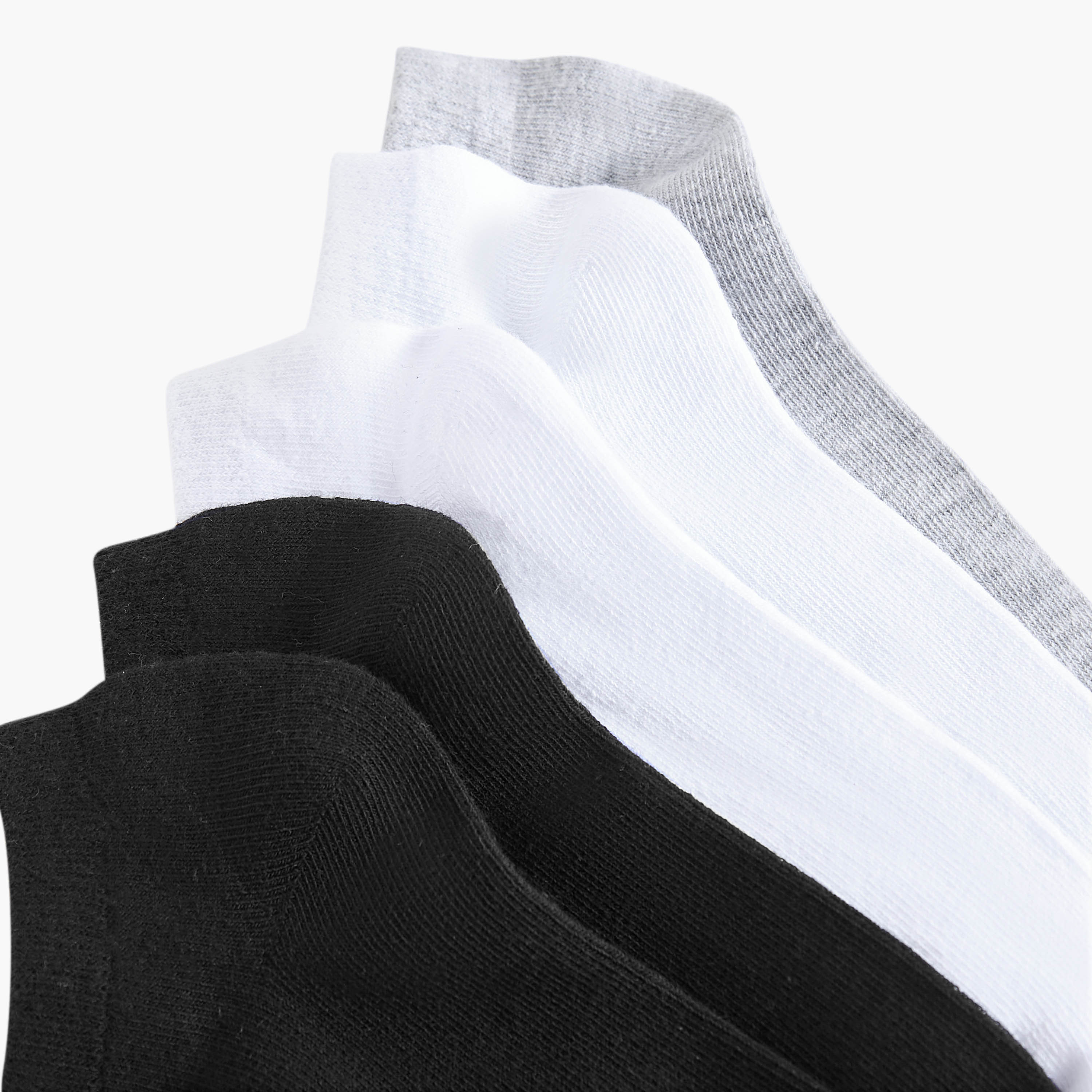Set of 5 - Trainer Socks with Antibacterial Protection-women-socksandstockings-image-4