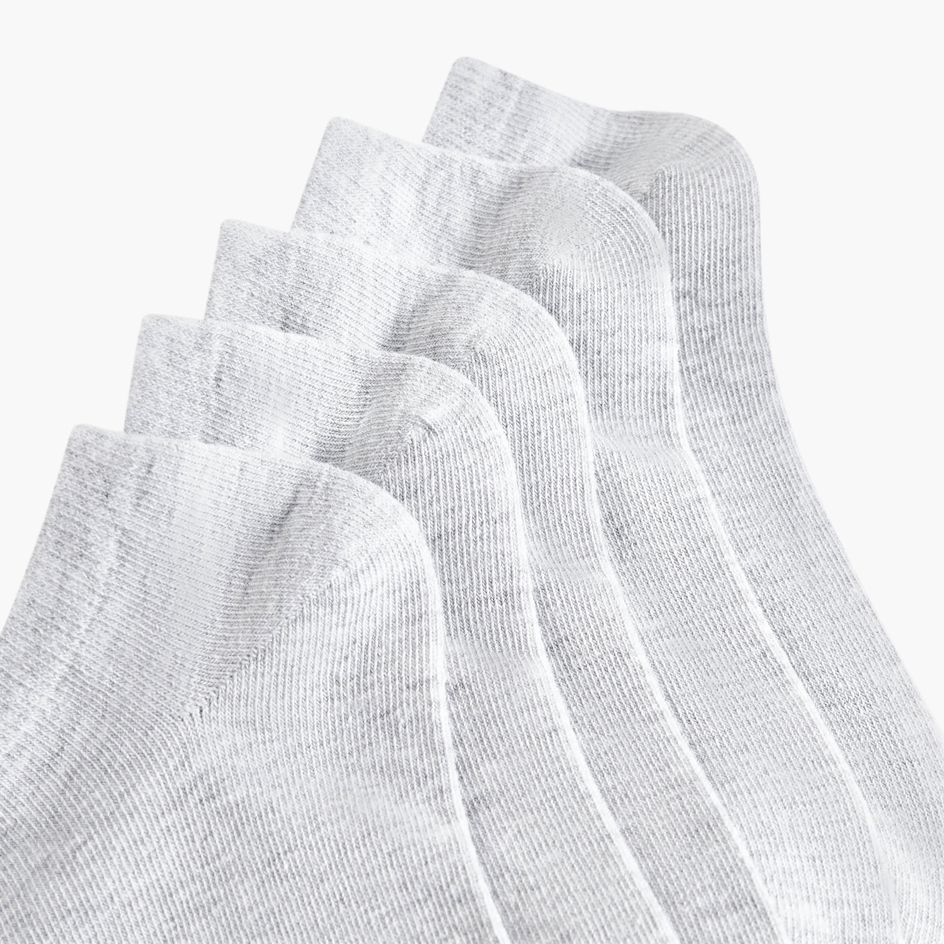 Set of 5 - Trainer Socks with Antibacterial Protection-women-socksandstockings-image-4