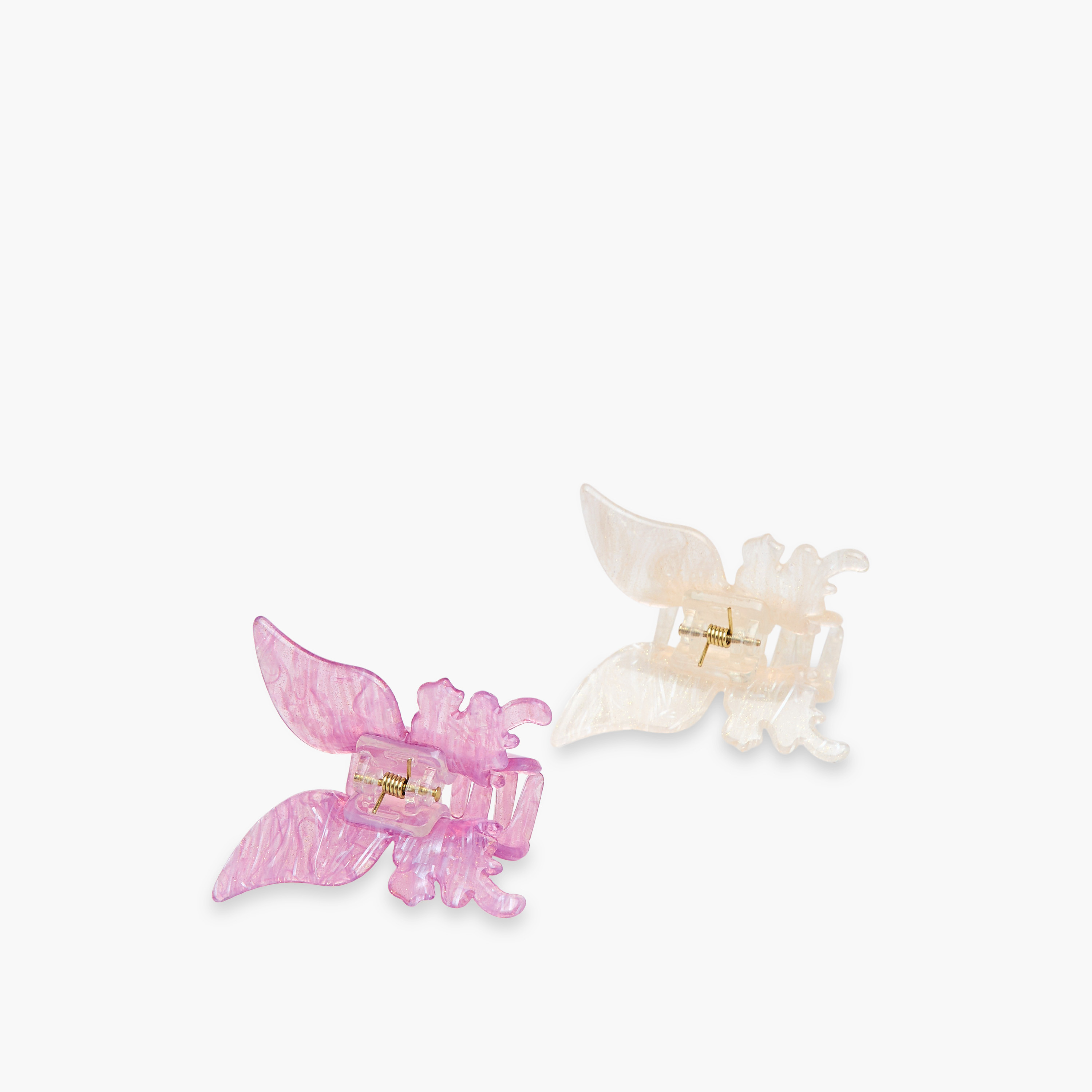 Set of 2 - Gloo Butterfly Shape Hair Clamp-women-hairaccessories-image-4