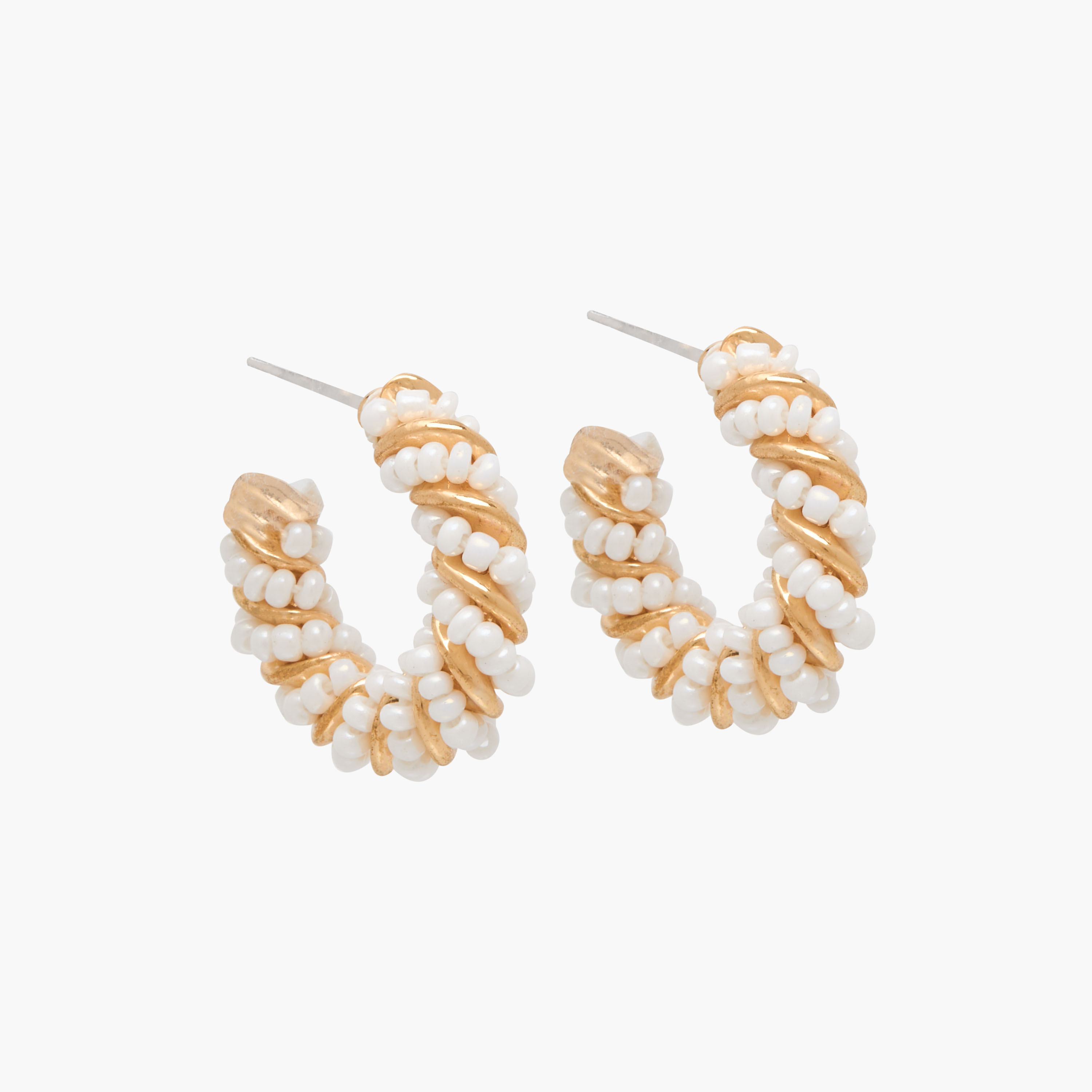 Set of 2 - Gloo Half Hoop Earrings with Pushback Closure-women-watchesandjewellery-jewellery-earrings-image-2
