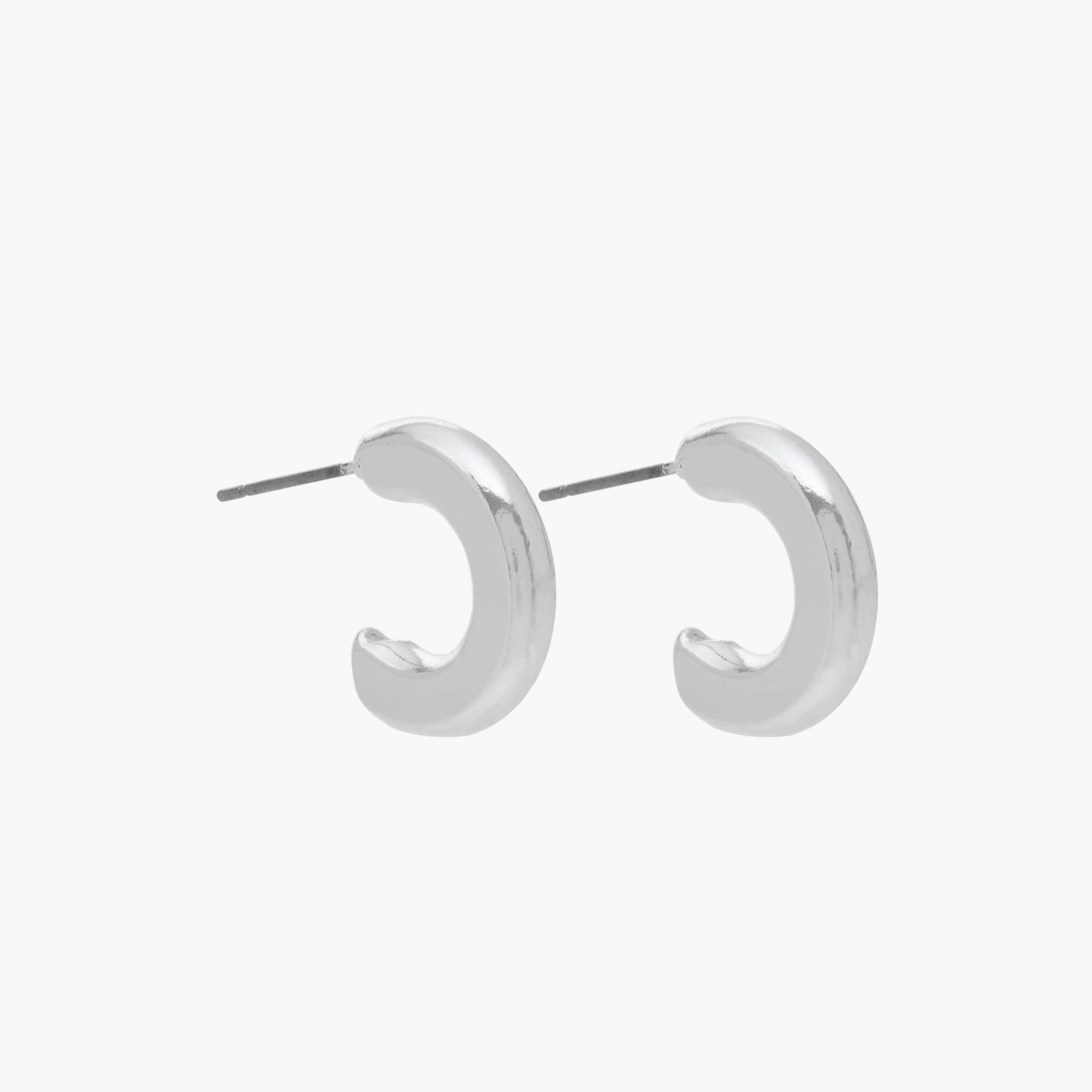 Set of 3 - Gloo Metallic Hoop Earrings with Pushback Closure-women-watchesandjewellery-jewellery-earrings-image-4