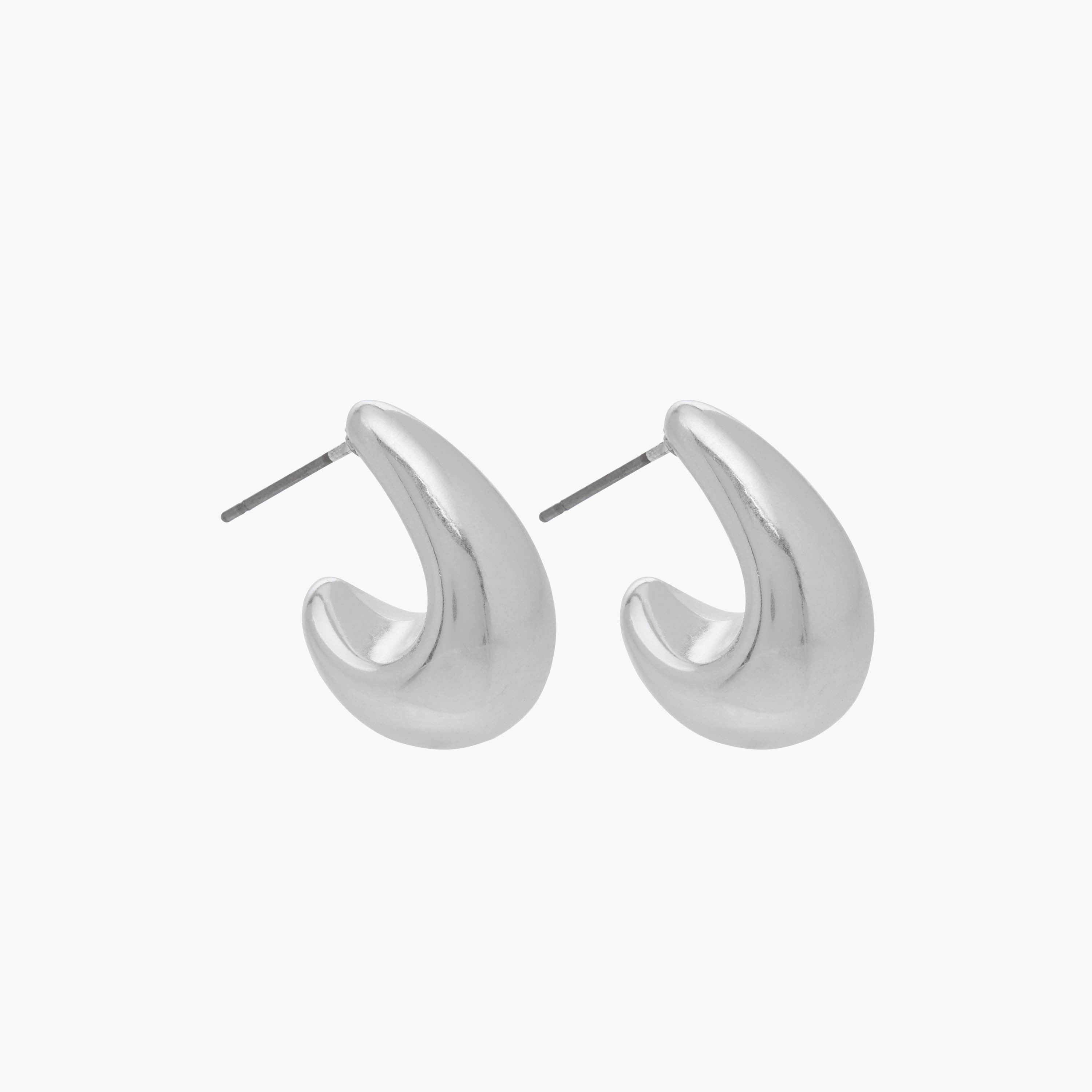 Set of 3 - Gloo Metallic Hoop Earrings with Pushback Closure-women-watchesandjewellery-jewellery-earrings-image-6