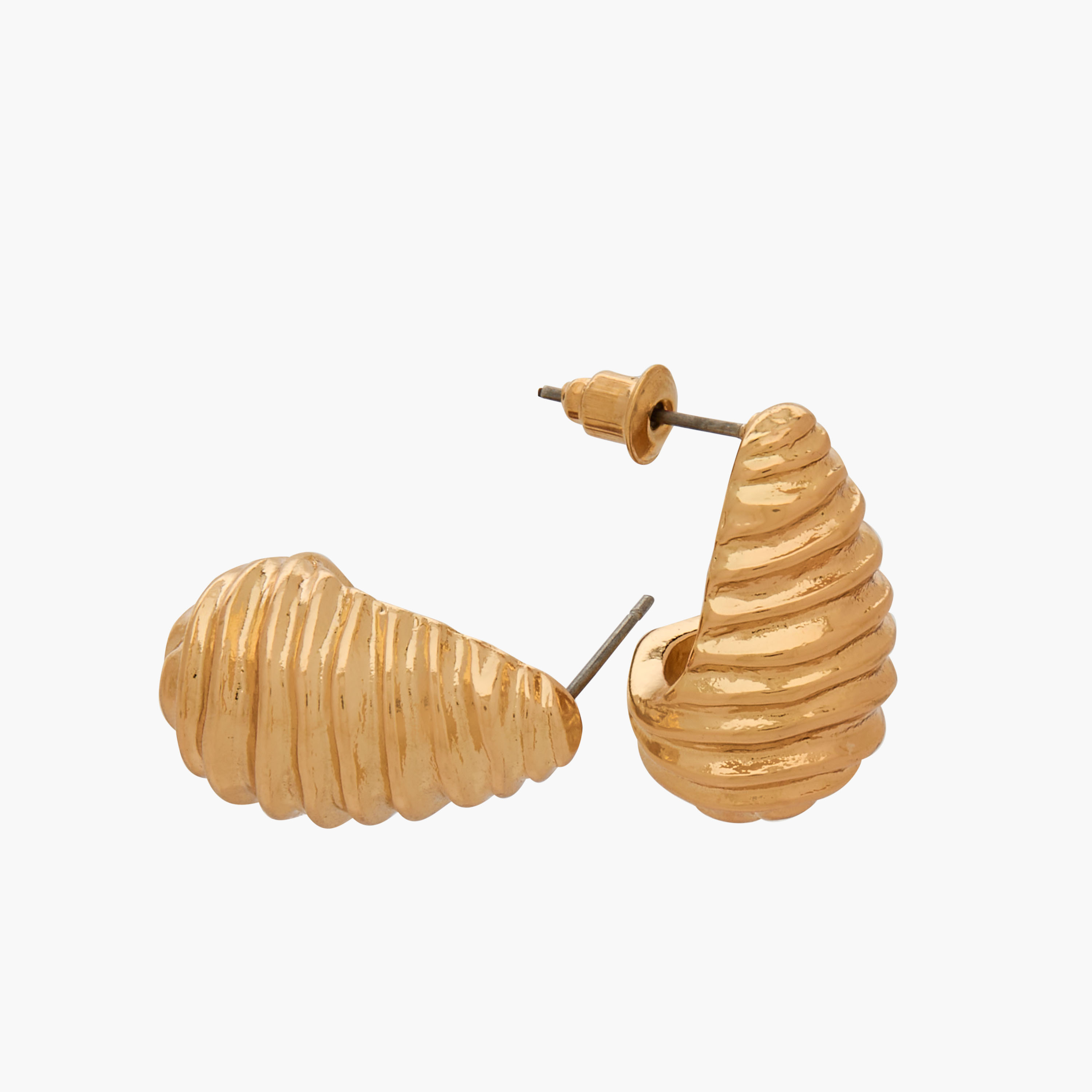 حلقان متدلية بارزة الملمس بمكبس إغلاق خلفي من جلو - طقم 3 أزواج-women-watchesandjewellery-jewellery-earrings-image-5