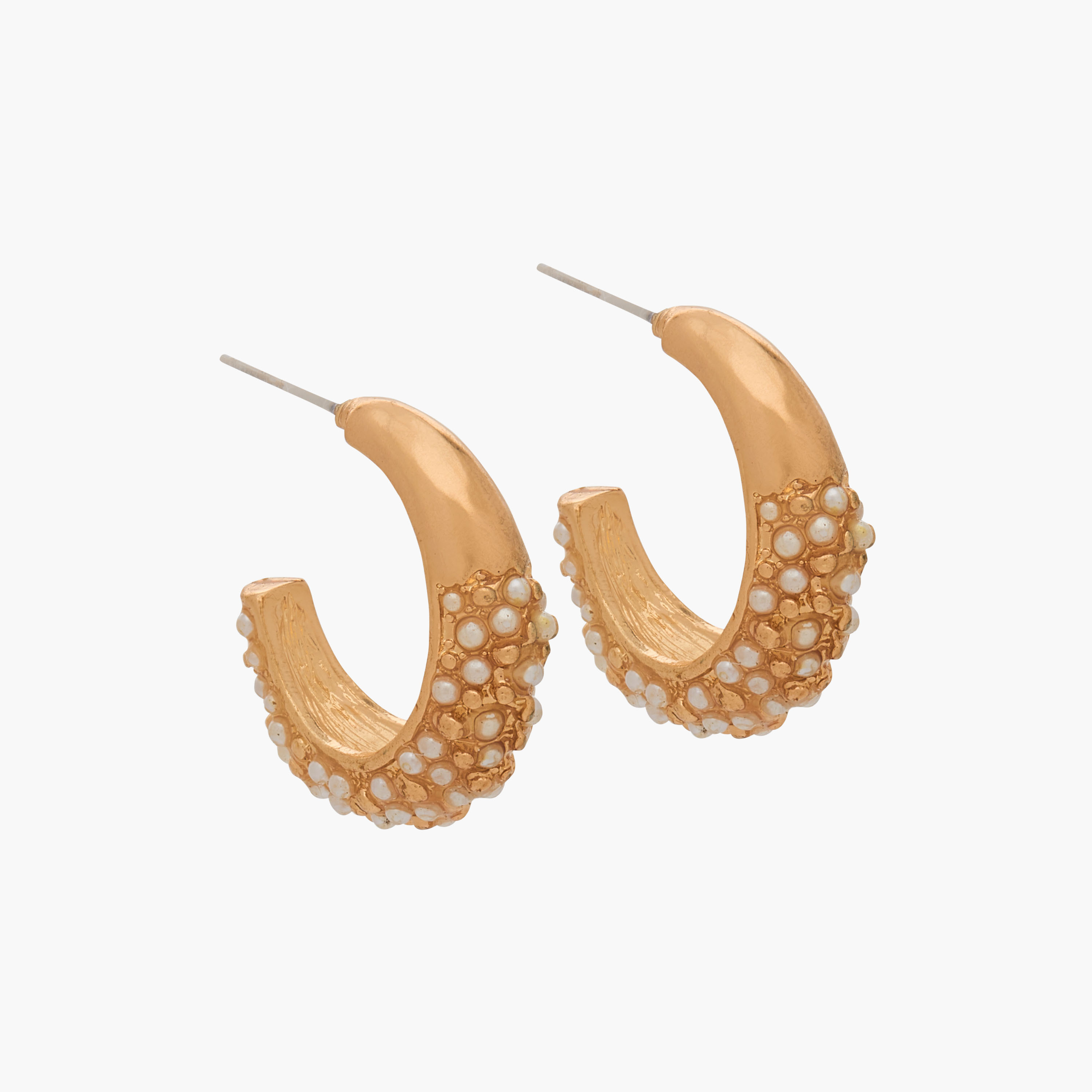 Set of 3 - Gloo Half Hoop Earrings with Pushback Closure-women-watchesandjewellery-jewellery-earrings-image-2