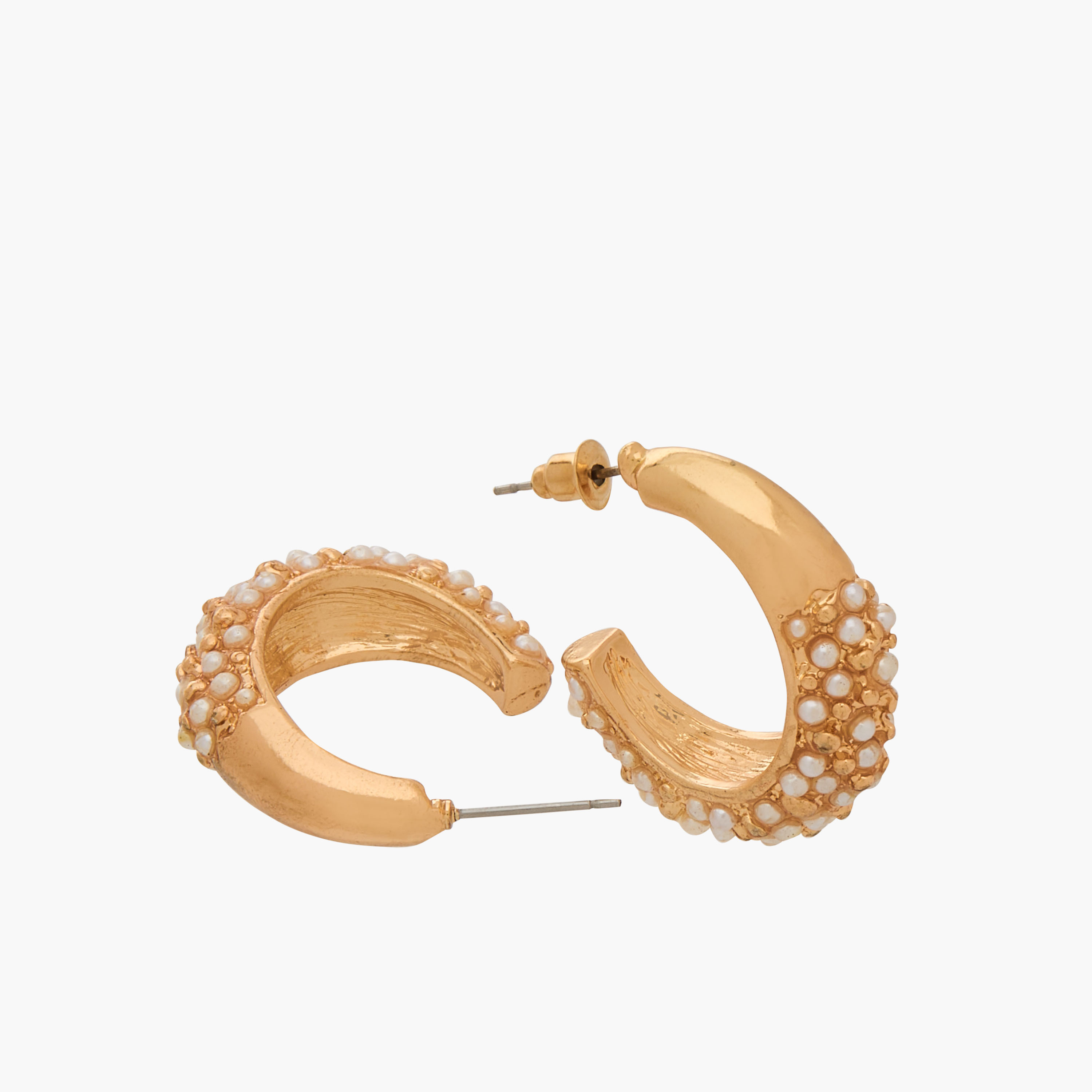 Set of 3 - Gloo Half Hoop Earrings with Pushback Closure-women-watchesandjewellery-jewellery-earrings-image-5