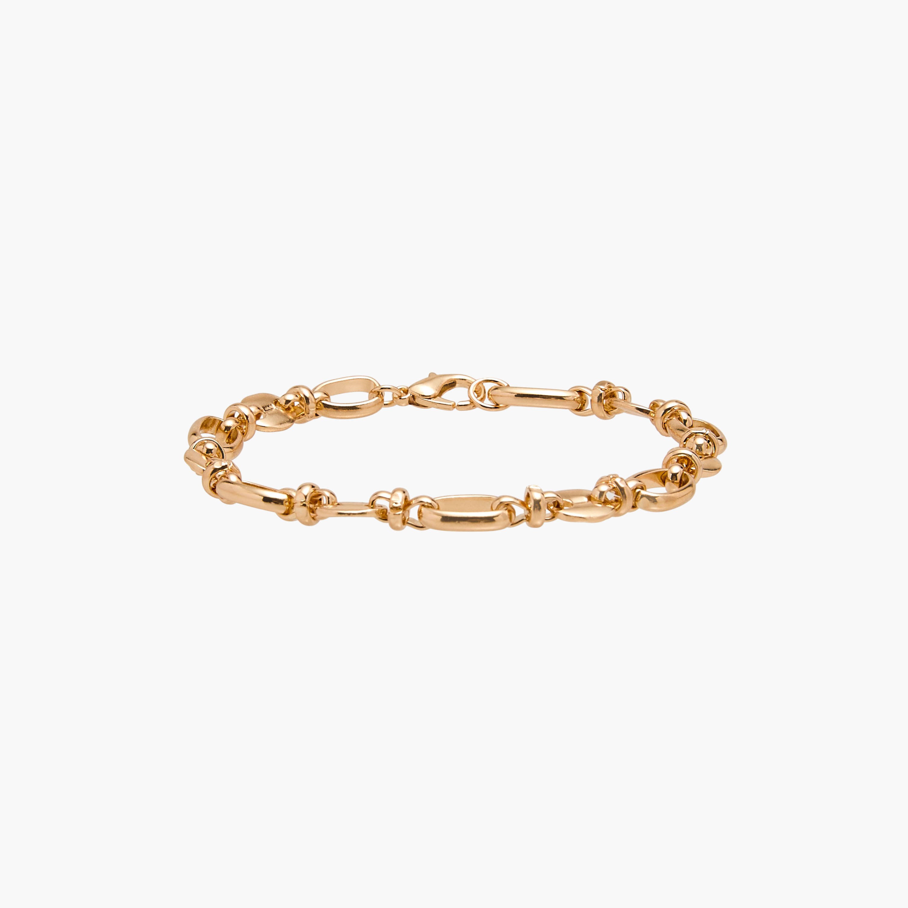 Set of 5 - Gloo Metallic Bracelet with Lobster Clasp Closure-women-watchesandjewellery-jewellery-banglesandbracelets-image-3