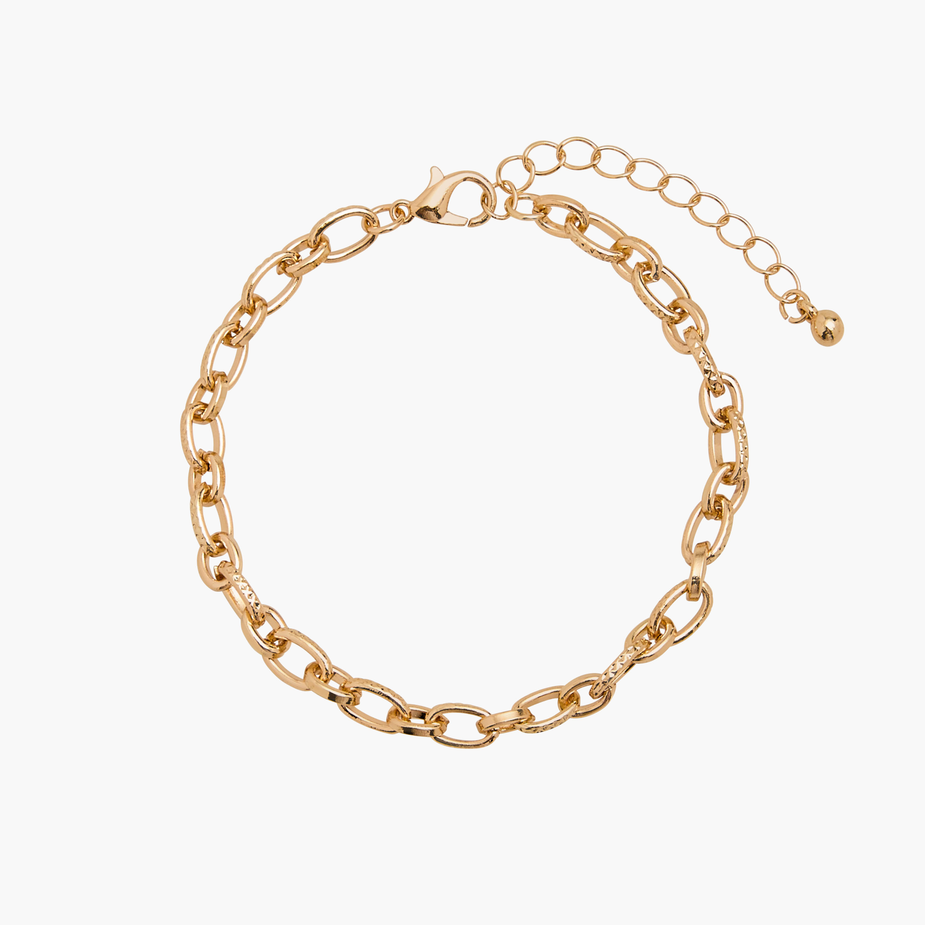 Set of 5 - Gloo Metallic Bracelet with Lobster Clasp Closure-women-watchesandjewellery-jewellery-banglesandbracelets-image-9