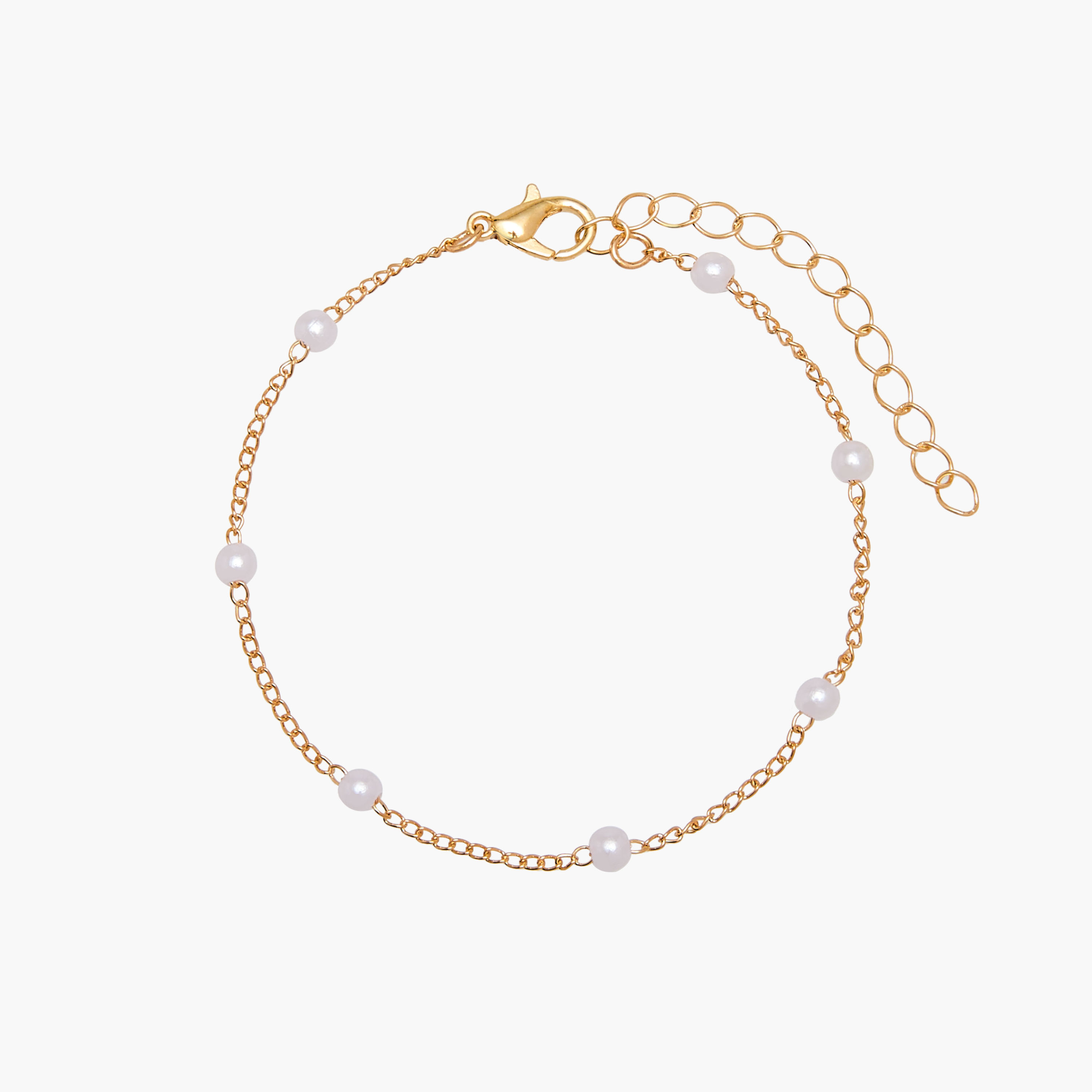 Set of 5 - Assorted Metallic Bracelet with Lobster Clasp Closure-women-watchesandjewellery-jewellery-banglesandbracelets-image-8