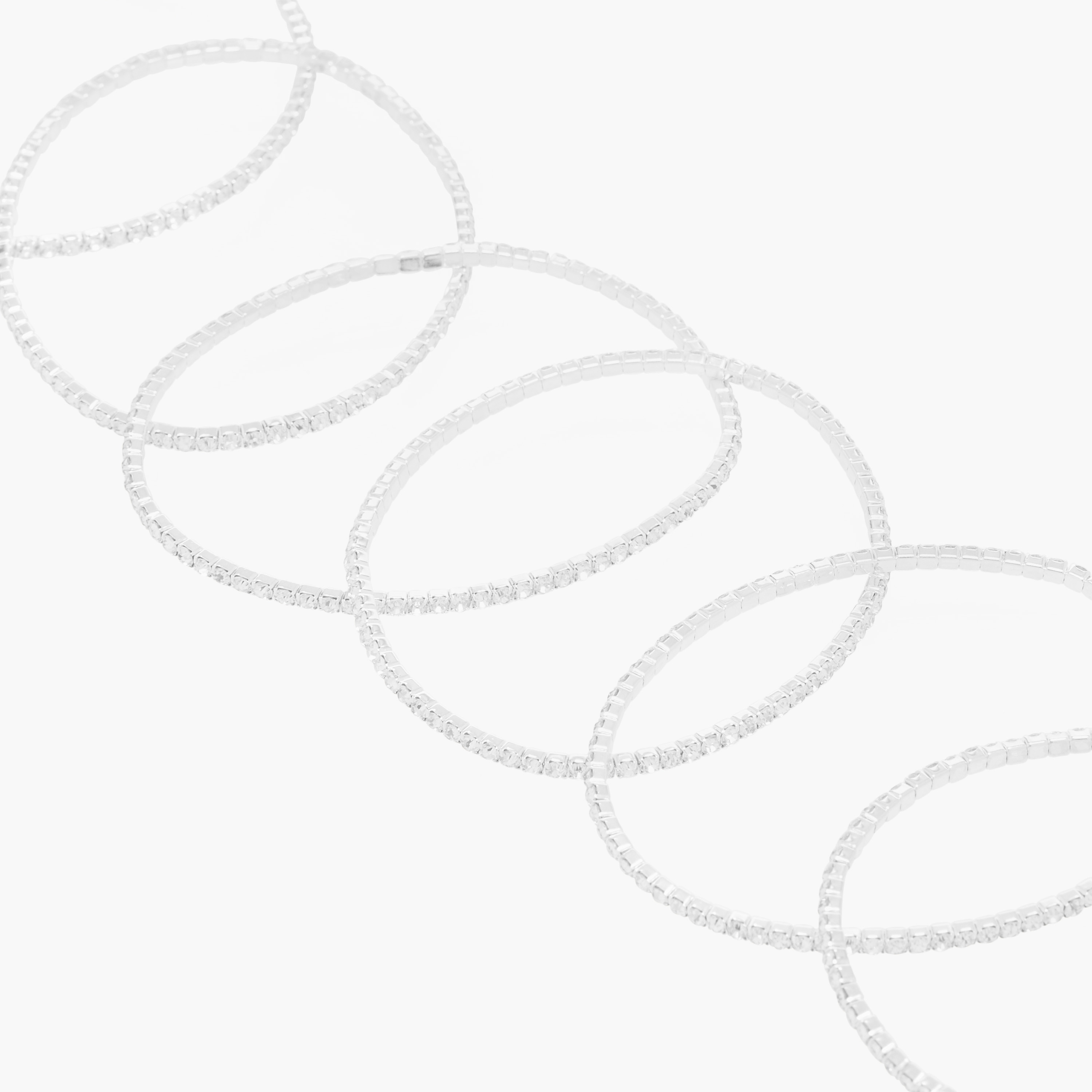 Set of 6 - Gloo Embellished Stretch Bracelet-women-watchesandjewellery-jewellery-banglesandbracelets-image-4