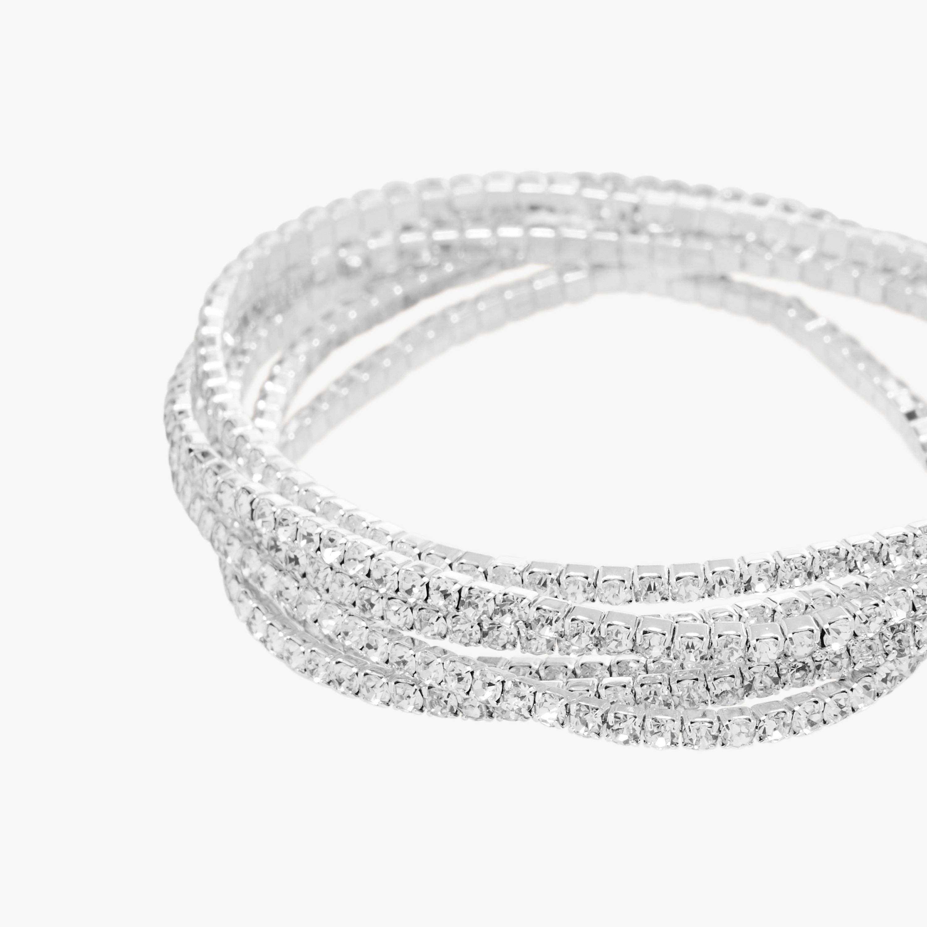 Set of 6 - Gloo Embellished Stretch Bracelet-women-watchesandjewellery-jewellery-banglesandbracelets-image-5