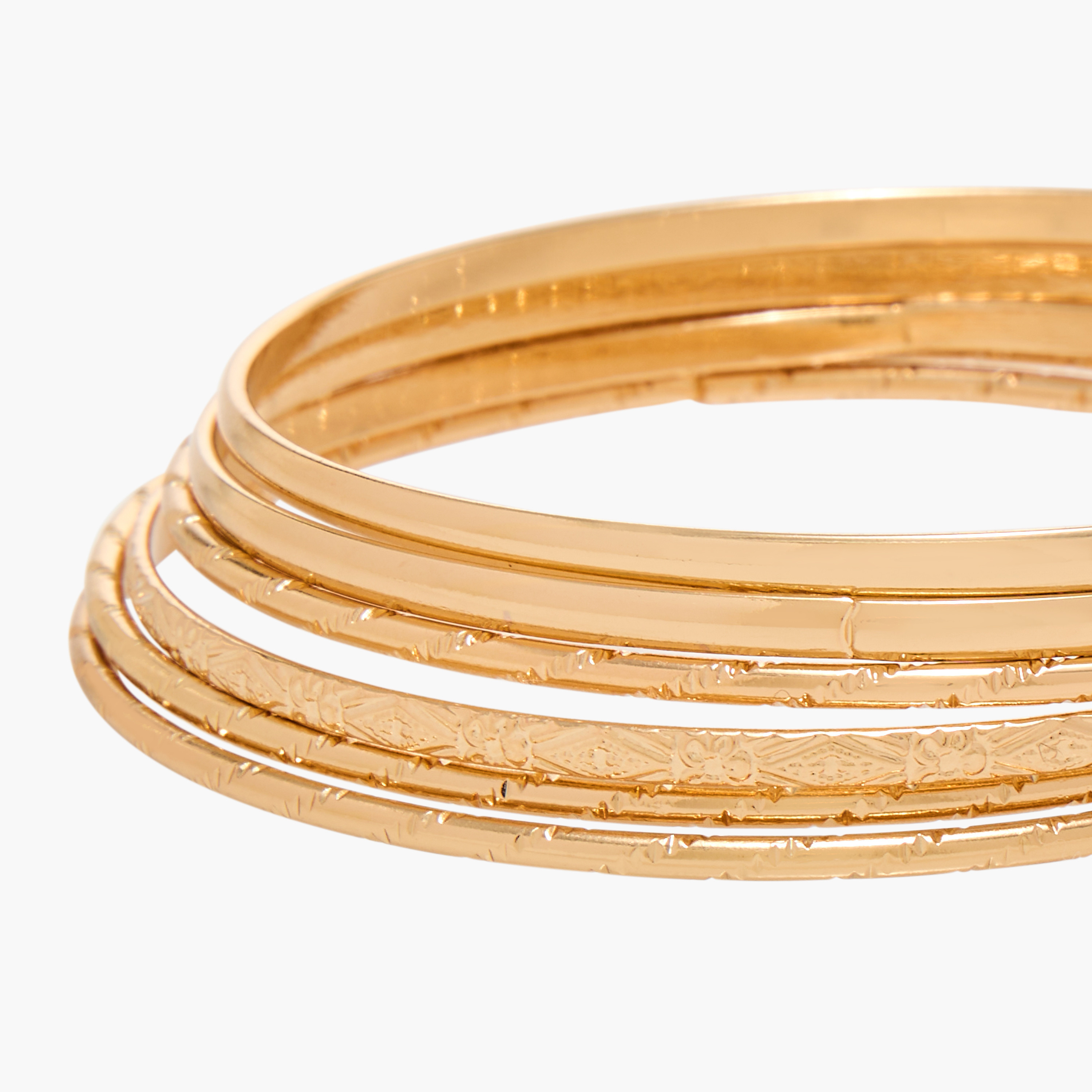 Set of 9 - Gloo Metal Bangles-women-watchesandjewellery-jewellery-banglesandbracelets-image-14
