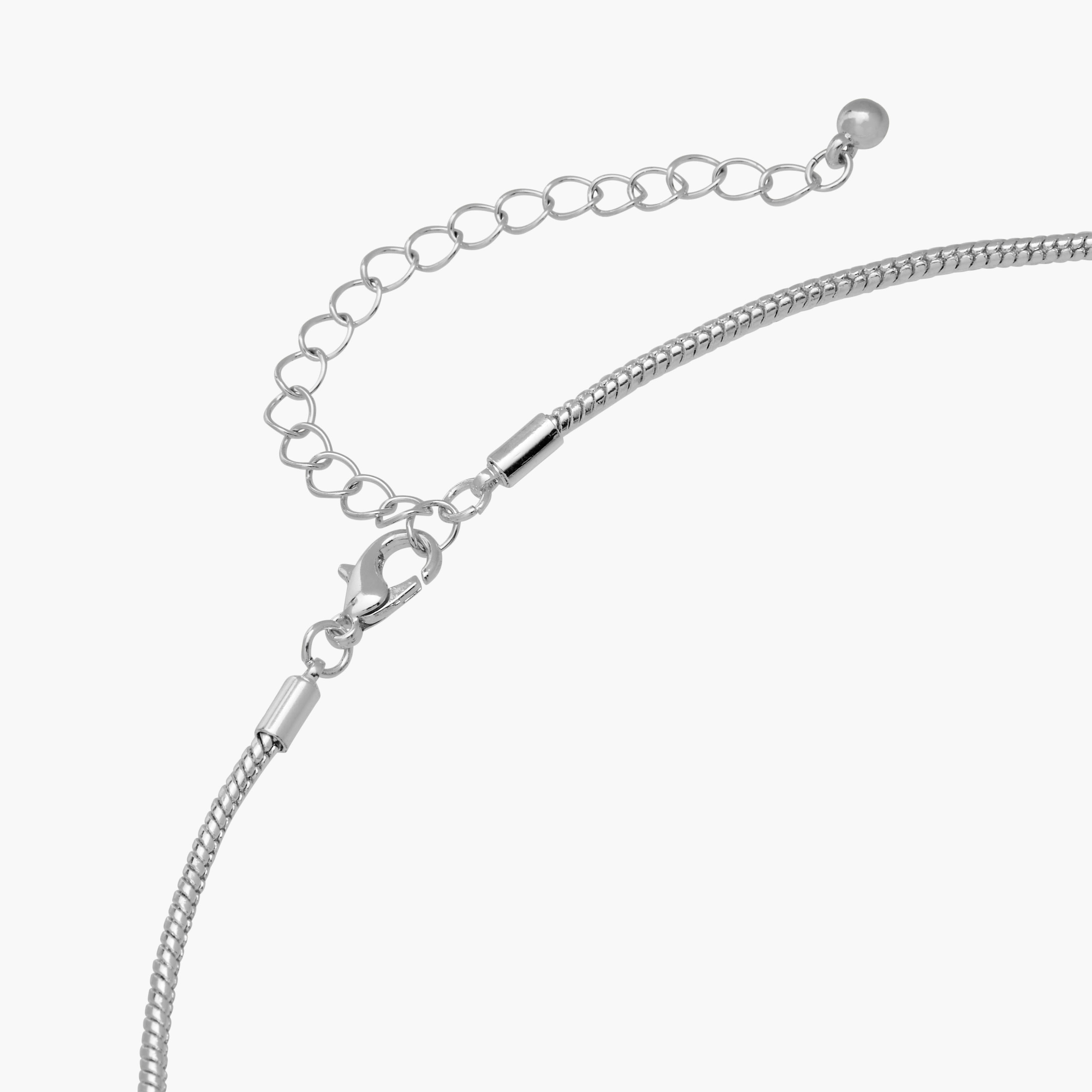 Gloo Heart Charm Necklace with Lobster Clasp Closure-women-watchesandjewellery-jewellery-necklacesandpendants-image-5