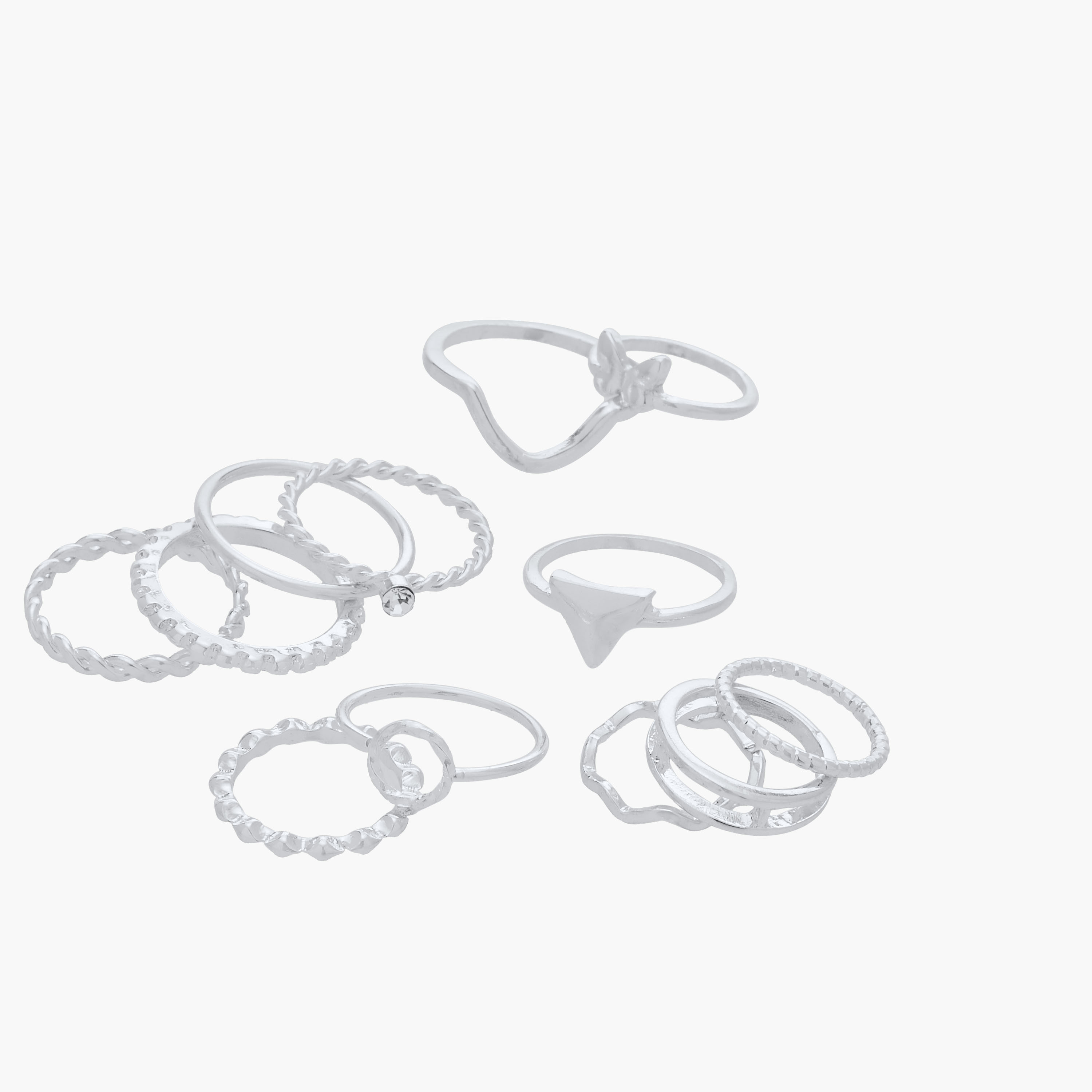 Set of 12 - Gloo Assorted Ring-women-watchesandjewellery-jewellery-rings-image-2