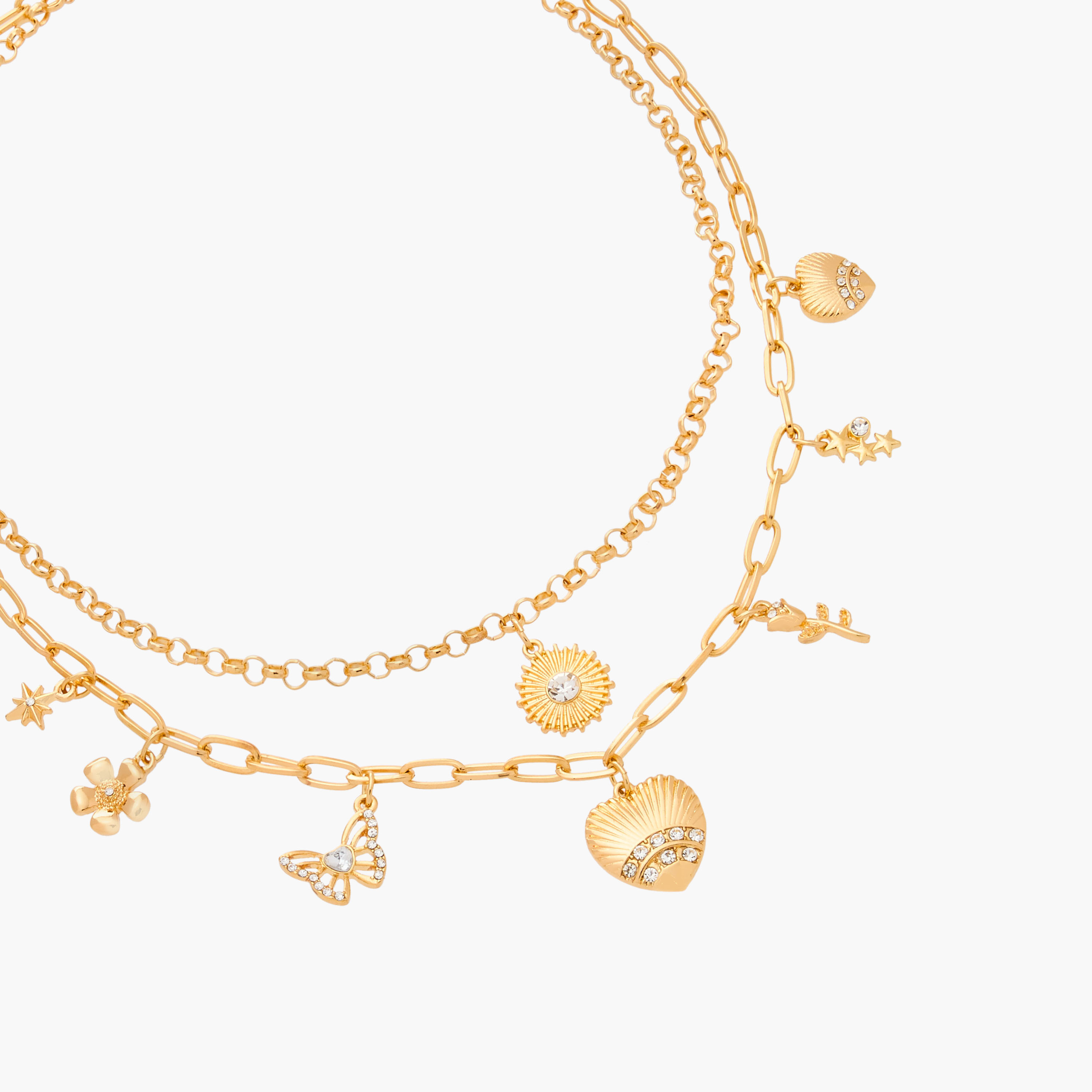 عقد مزين بطبقتين ومشبك إغلاق من جلو-women-watchesandjewellery-jewellery-necklacesandpendants-image-2