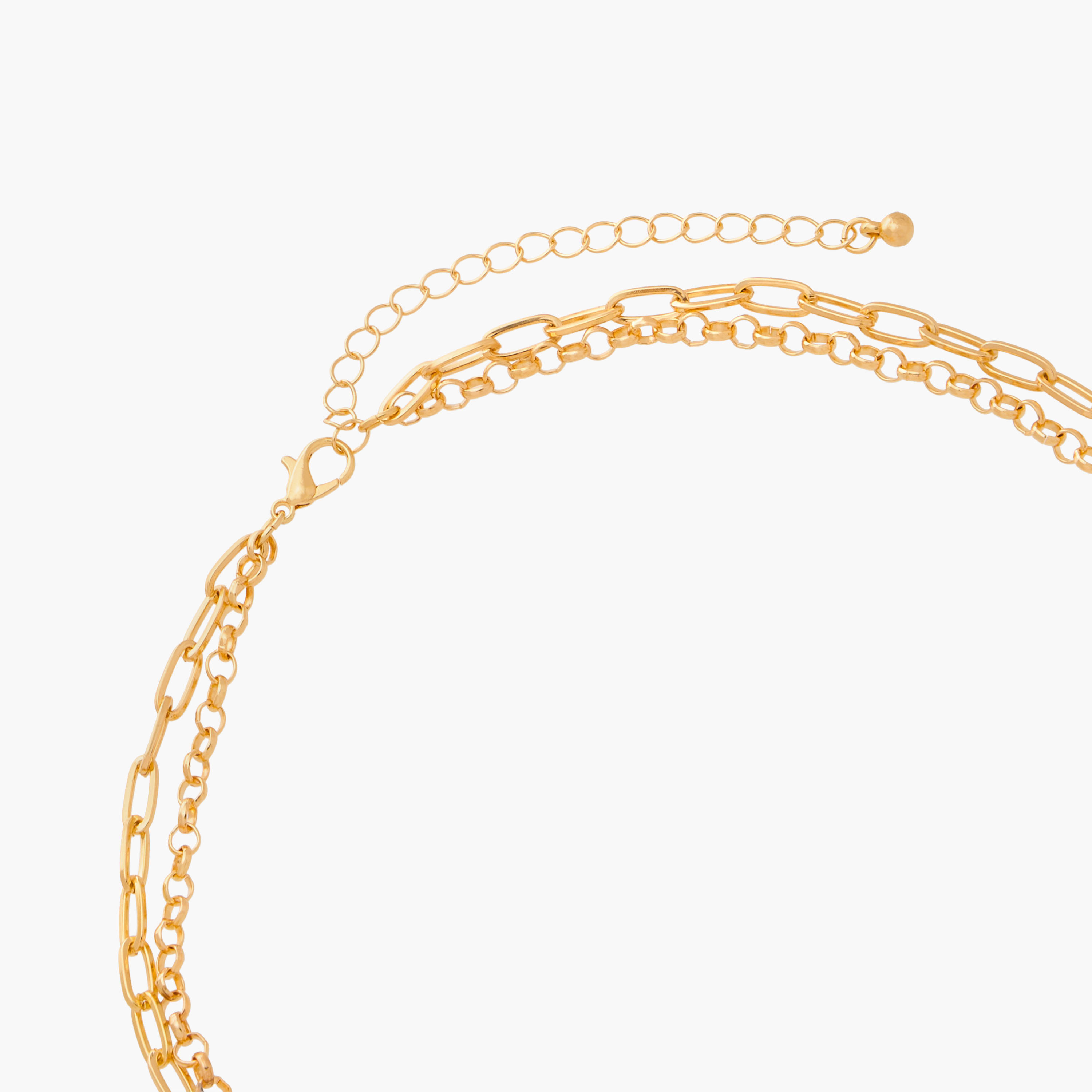 عقد مزين بطبقتين ومشبك إغلاق من جلو-women-watchesandjewellery-jewellery-necklacesandpendants-image-4