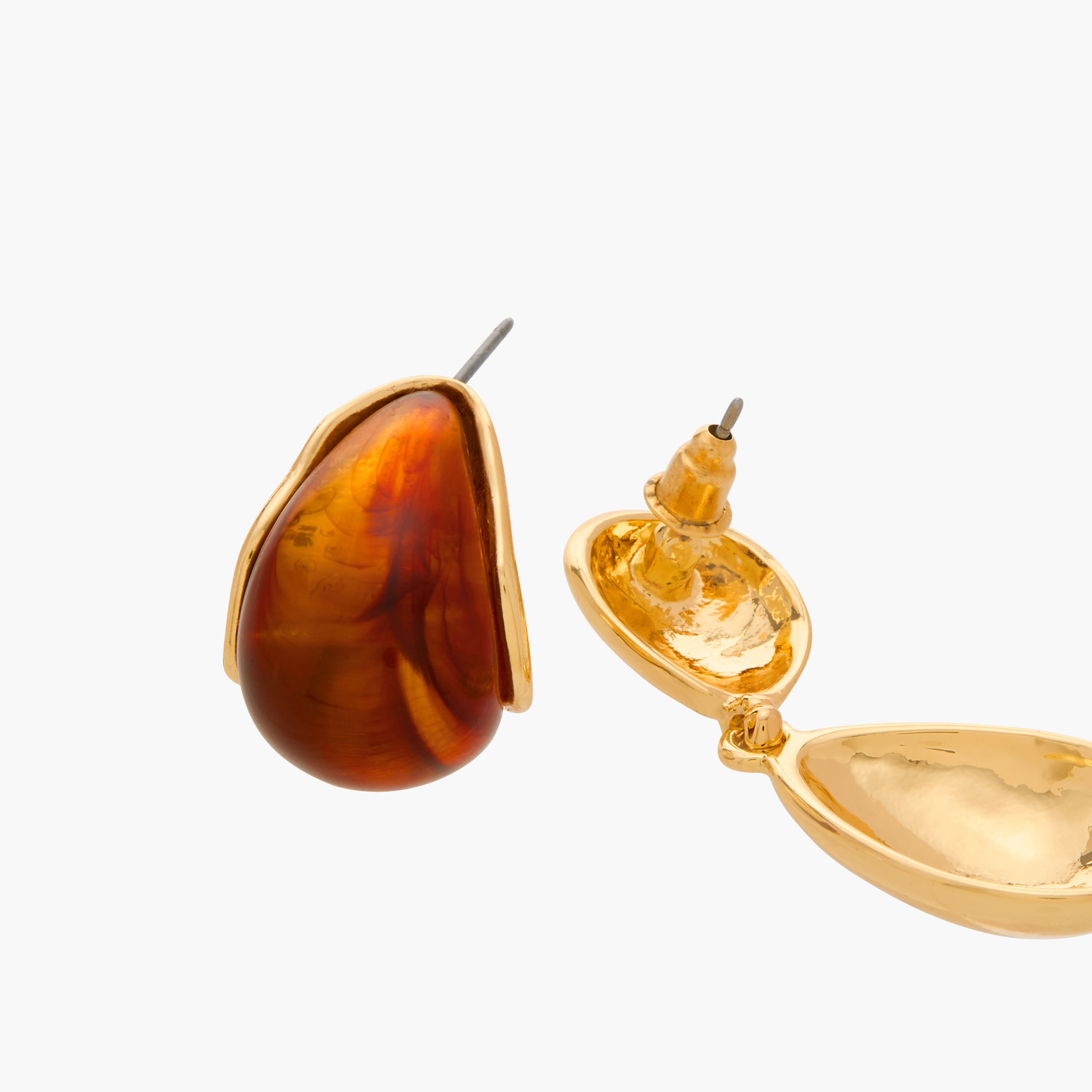 Set of 2 - Gloo Assorted Resin Detail Earring with Pushback Closure-women-watchesandjewellery-jewellery-earrings-image-4