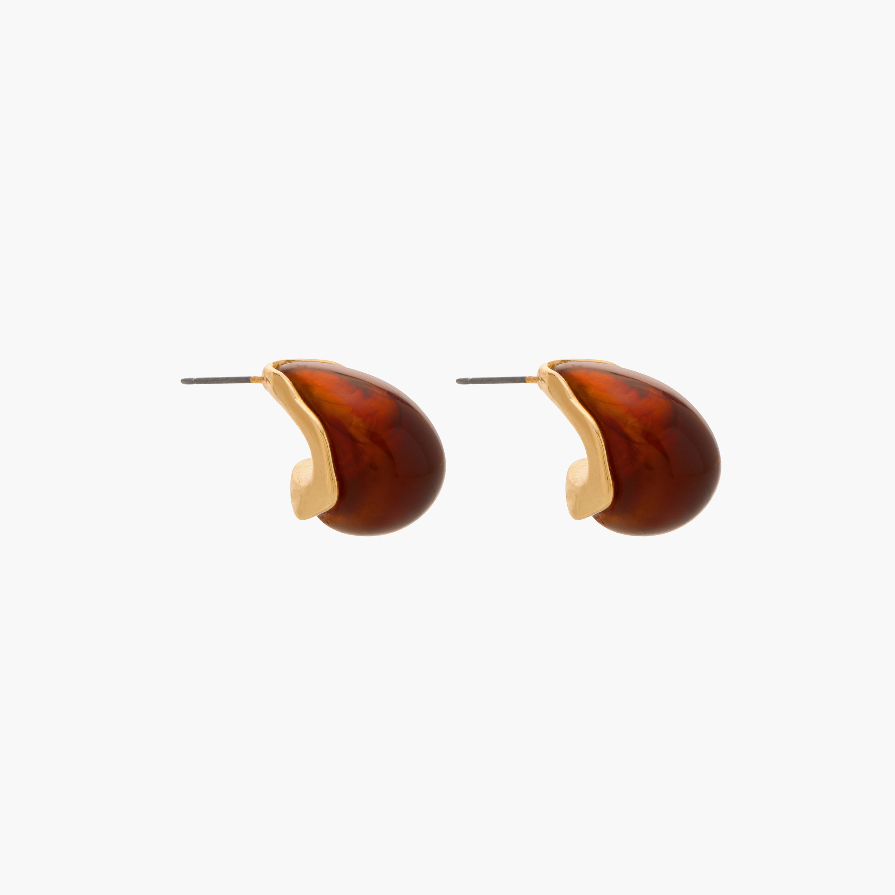 Set of 2 - Gloo Assorted Resin Detail Earring with Pushback Closure-women-watchesandjewellery-jewellery-earrings-image-5