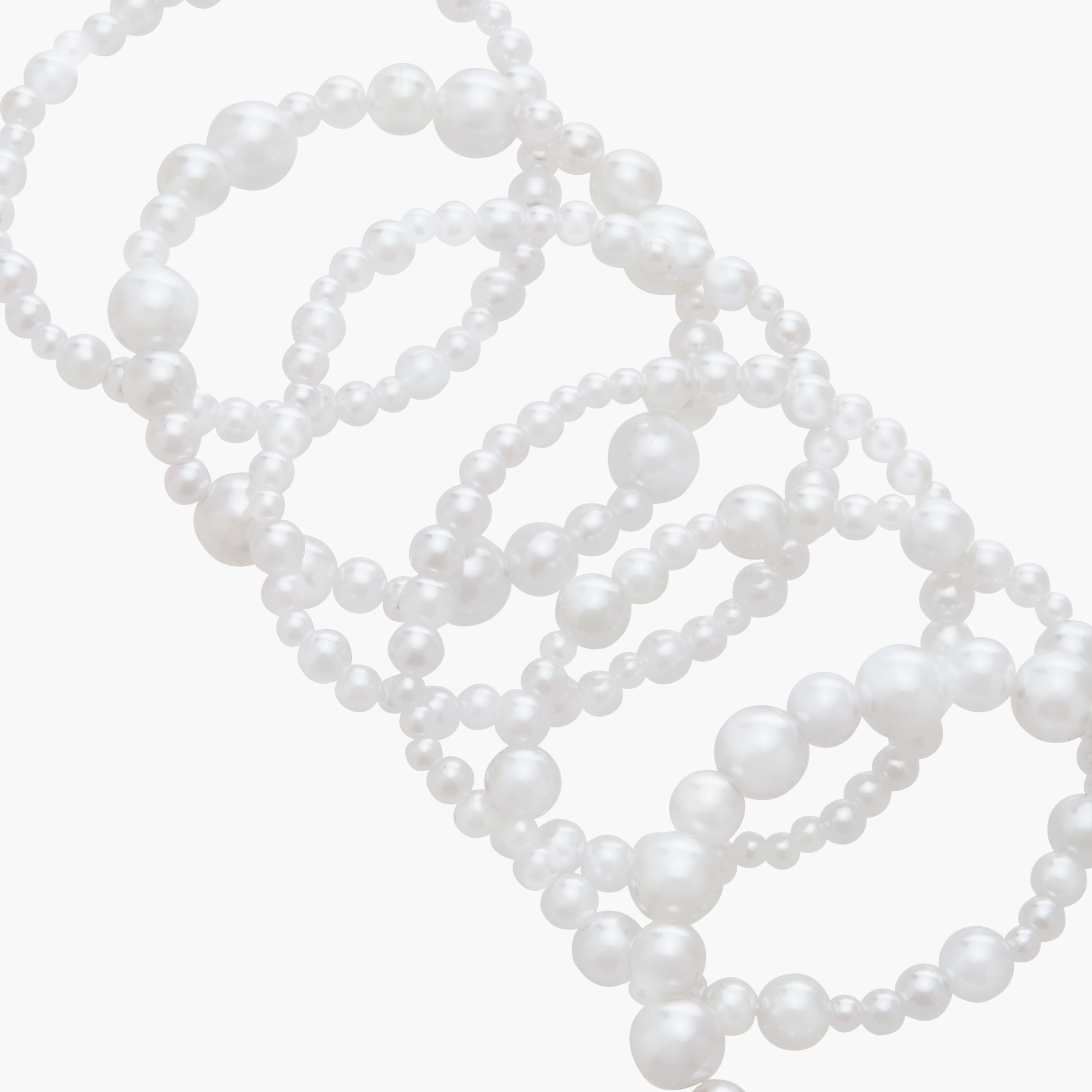 Set of 6 - Gloo Pearl Detail Stretchable Bracelet-women-watchesandjewellery-jewellery-banglesandbracelets-image-14