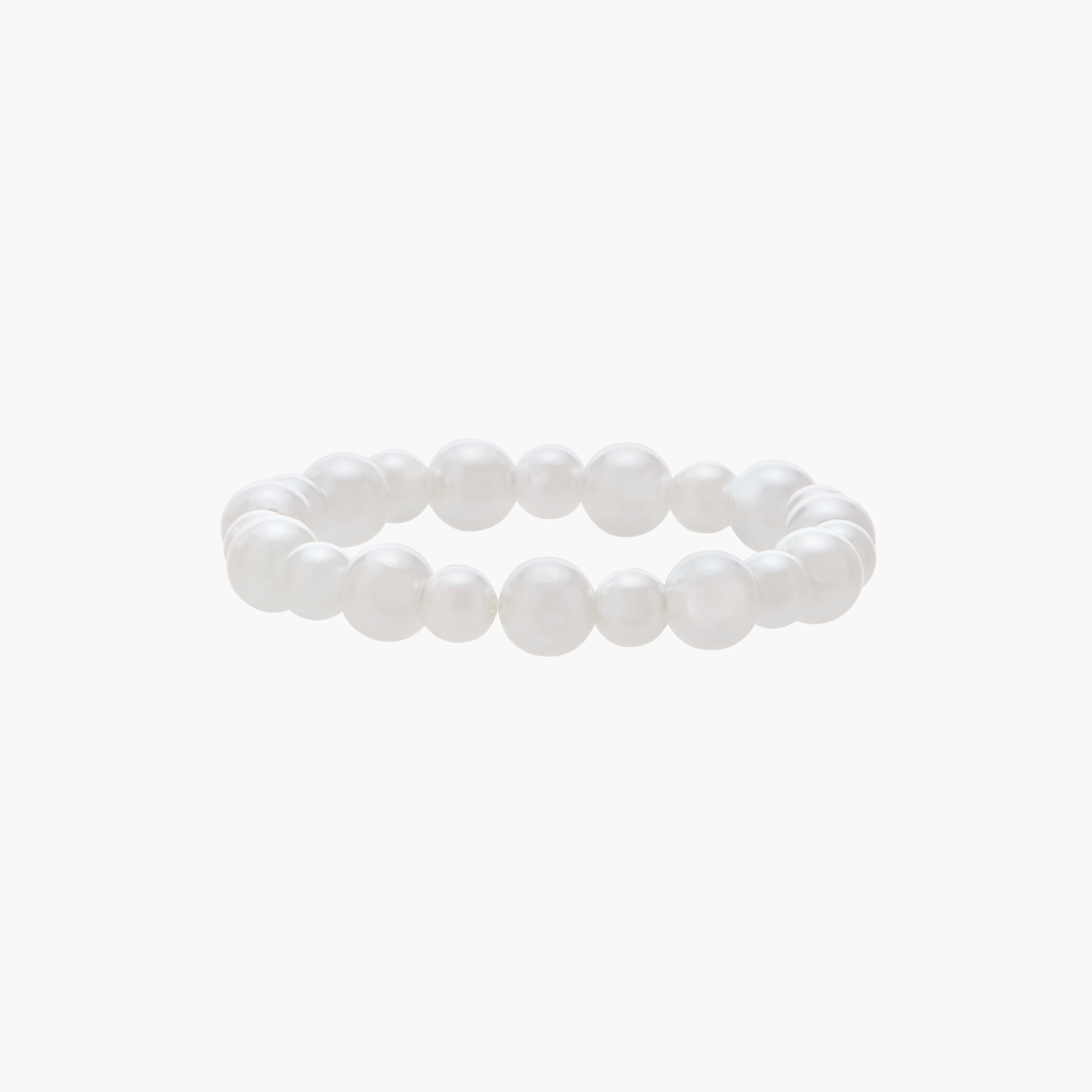 Set of 6 - Gloo Pearl Detail Stretchable Bracelet-women-watchesandjewellery-jewellery-banglesandbracelets-image-2