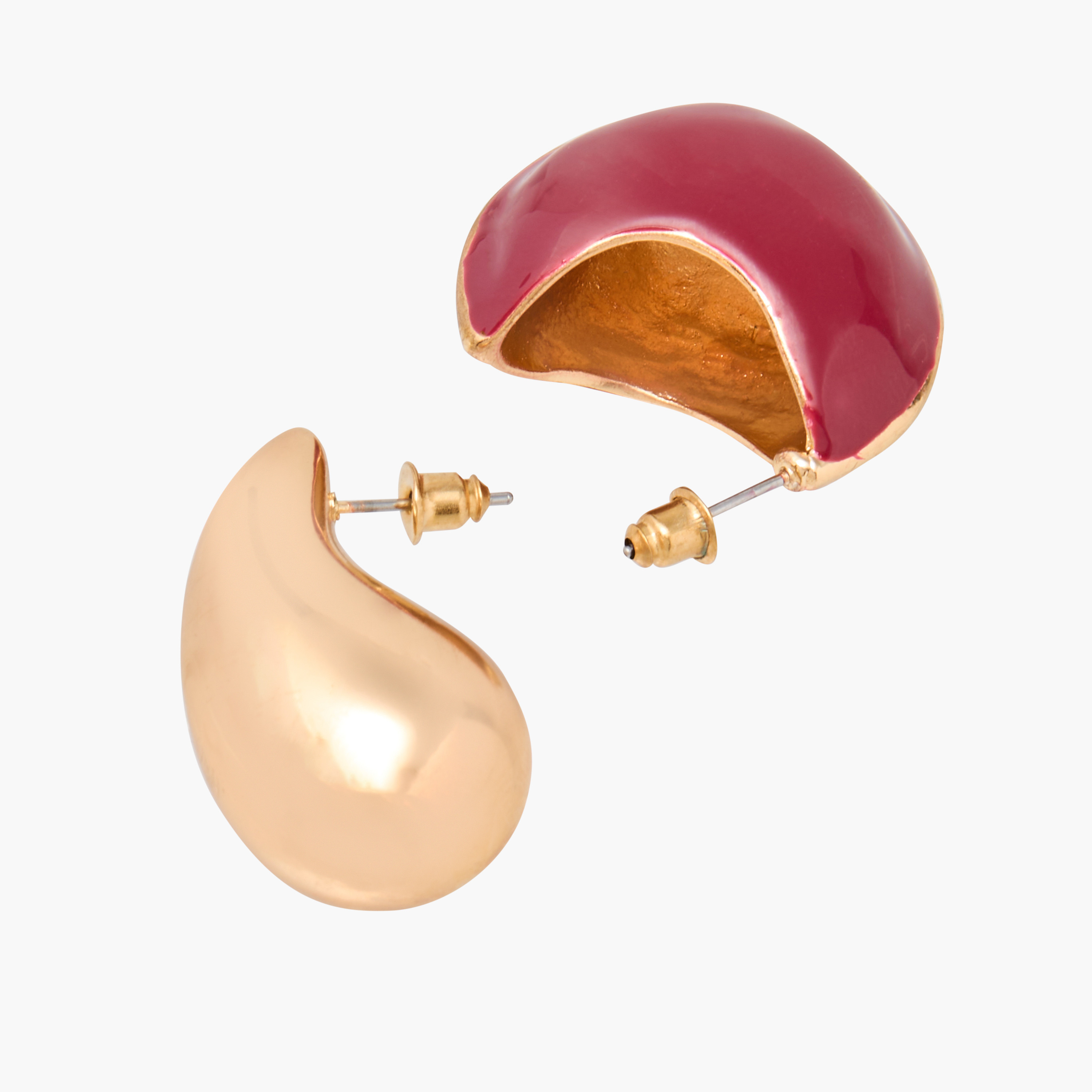 Set of 2 - Tear Drop Earrings with Pushback Closure-women-watchesandjewellery-jewellery-earrings-image-5