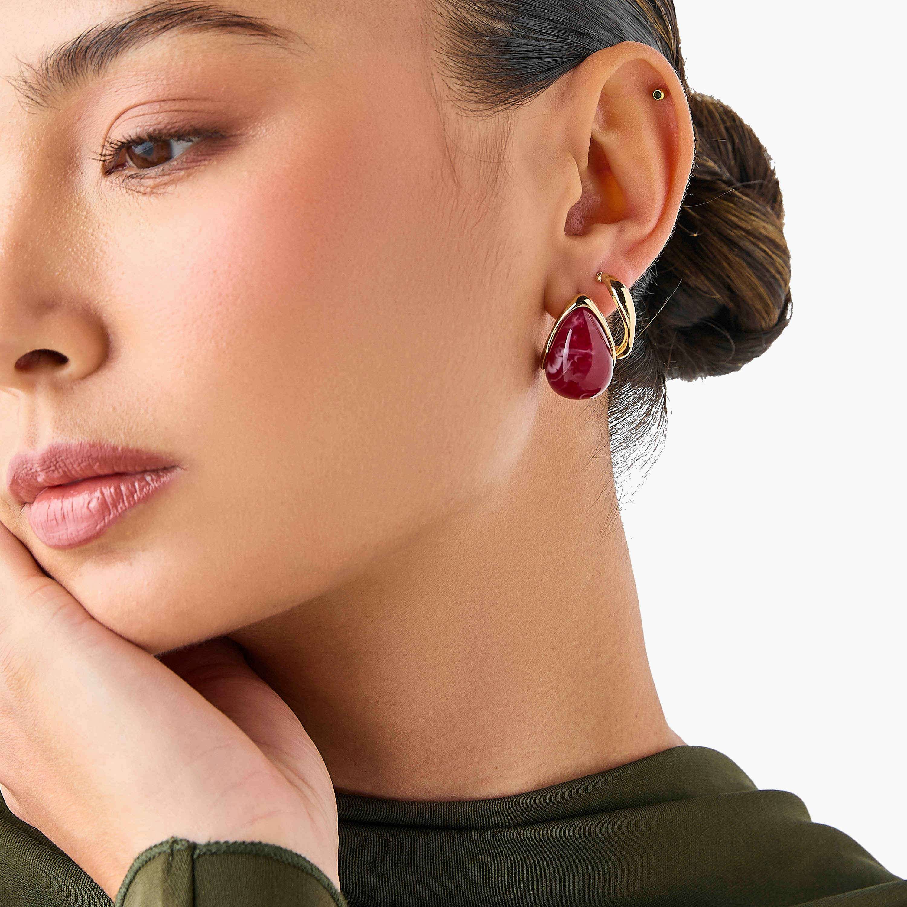 Set of 3 - Assorted Earrings with Pushback Closure-women-watchesandjewellery-jewellery-earrings-image-2