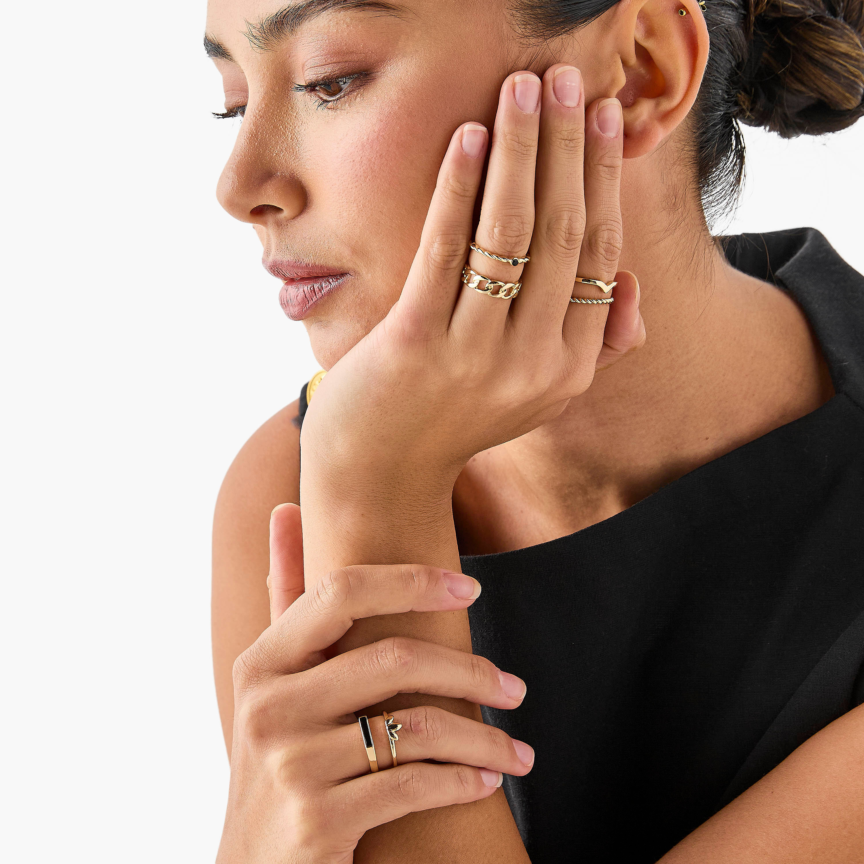 Set of 8 - Assorted Ring-women-watchesandjewellery-jewellery-rings-image-2