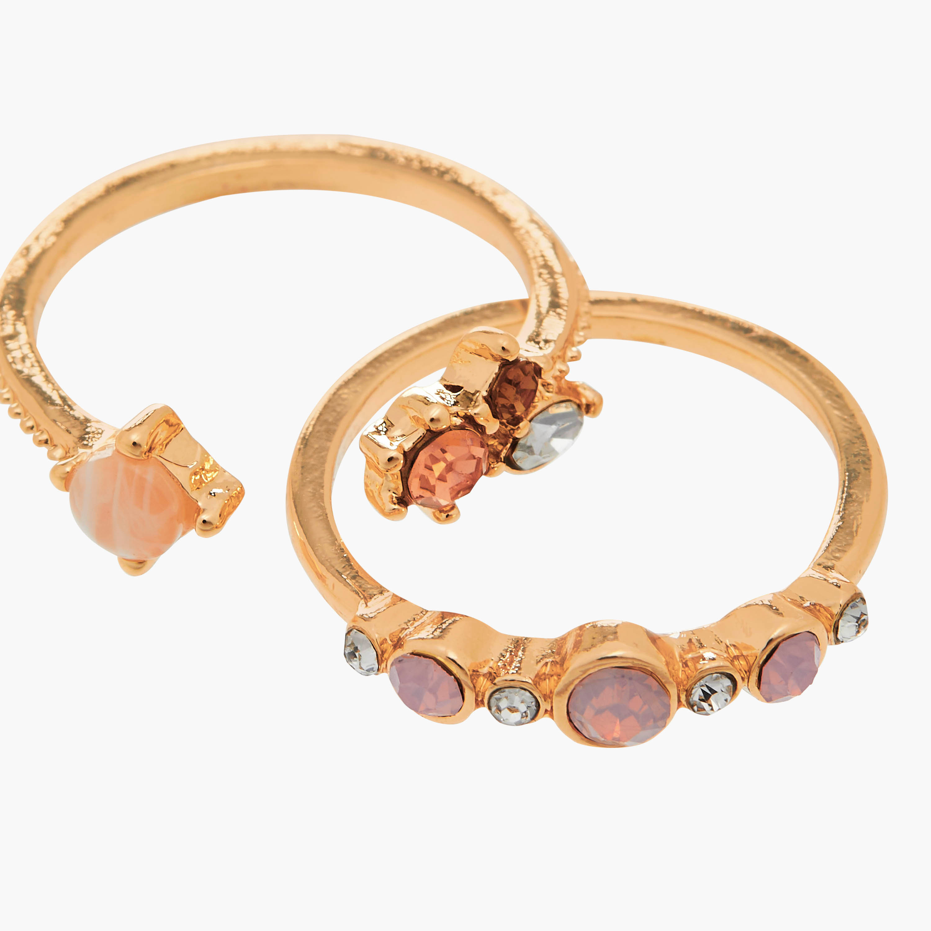 خواتم مزينة - طقم 8 قطع-women-watchesandjewellery-jewellery-rings-image-4