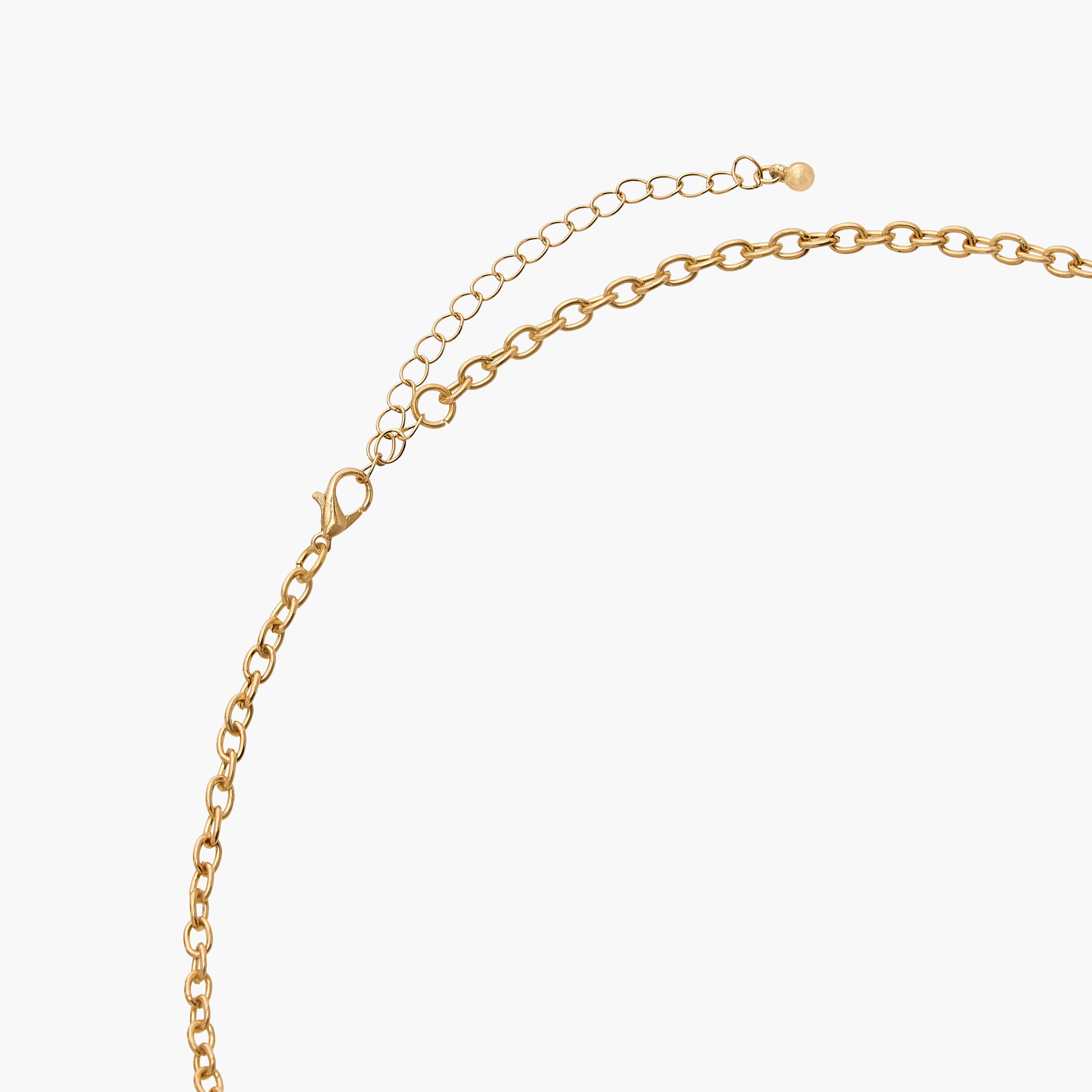Tassled Charm Necklace with Lobster Clasp Closure-women-watchesandjewellery-jewellery-necklacesandpendants-image-5