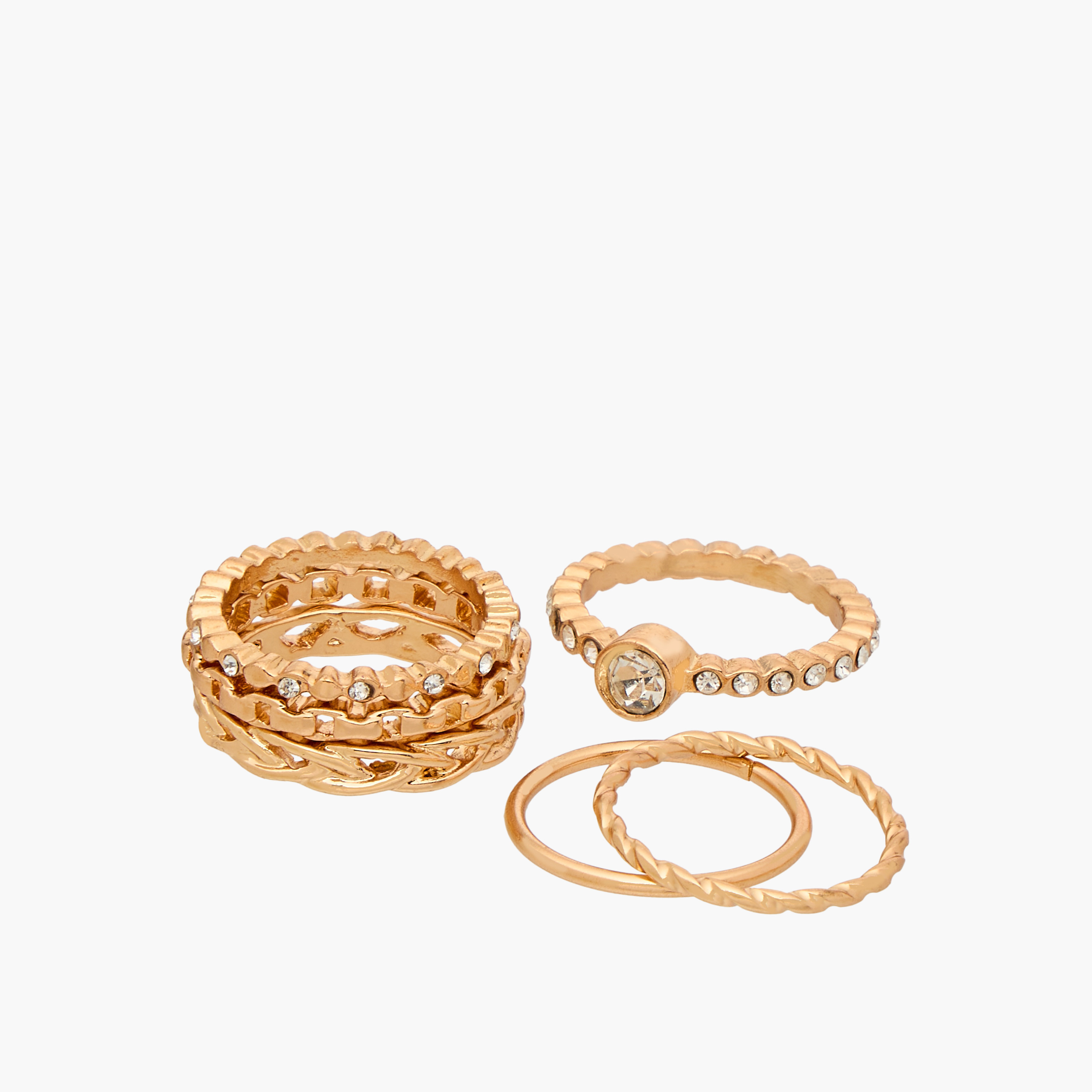 مجموعة خواتم متنوعة 10 قطع-women-watchesandjewellery-jewellery-rings-image-3