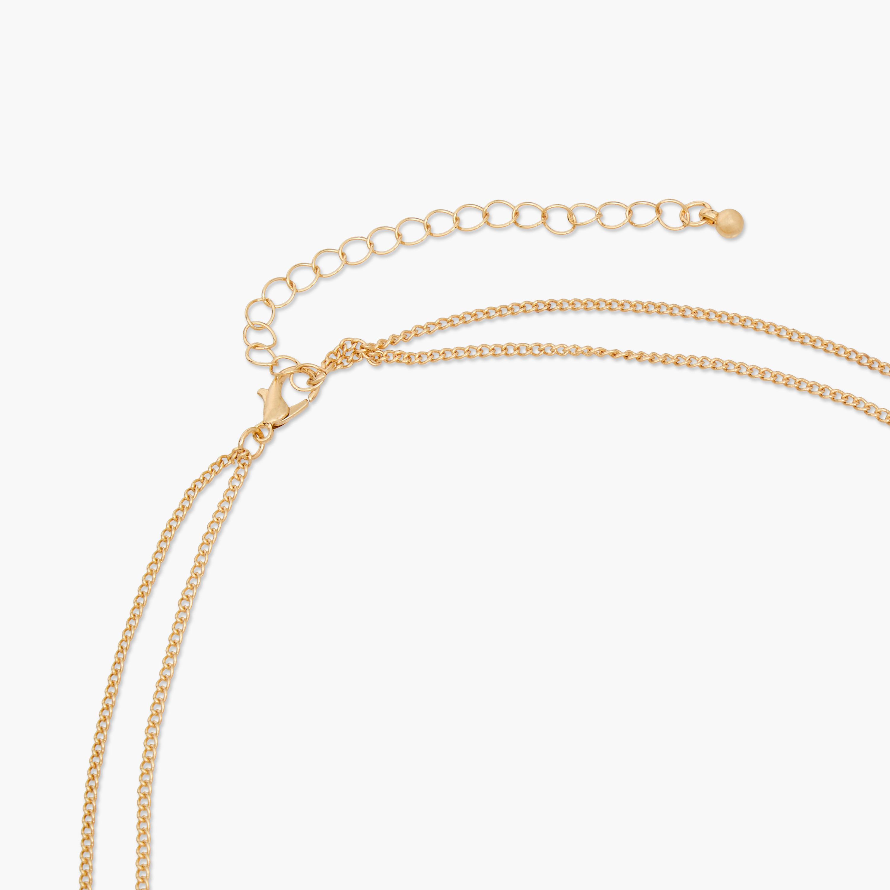 Pearl Embellished Pendant Layered Necklace with Lobster Clasp Closure-women-watchesandjewellery-jewellery-necklacesandpendants-image-4