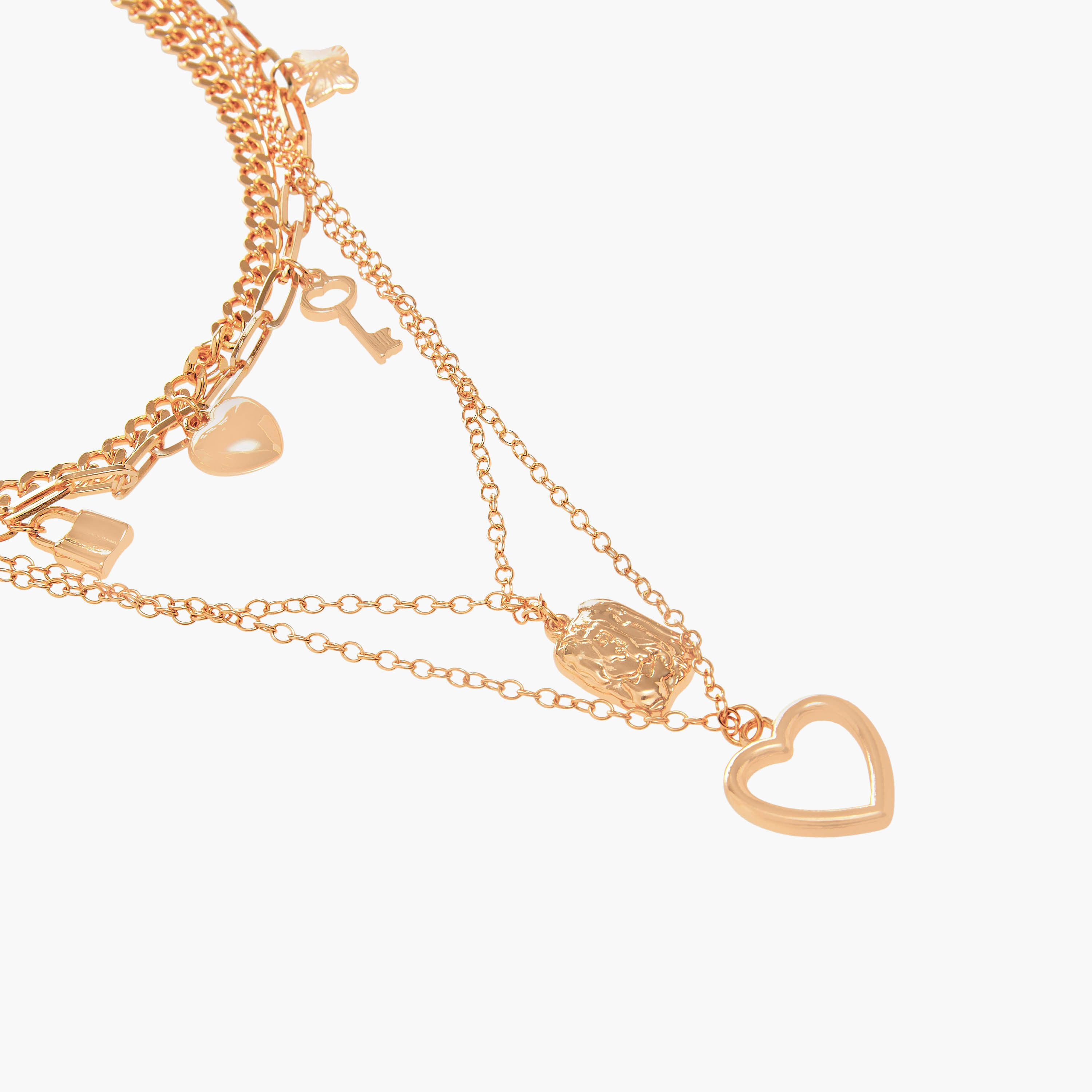 عقد متعدد الطبقات بمشبك إغلاق-women-watchesandjewellery-jewellery-necklacesandpendants-image-4