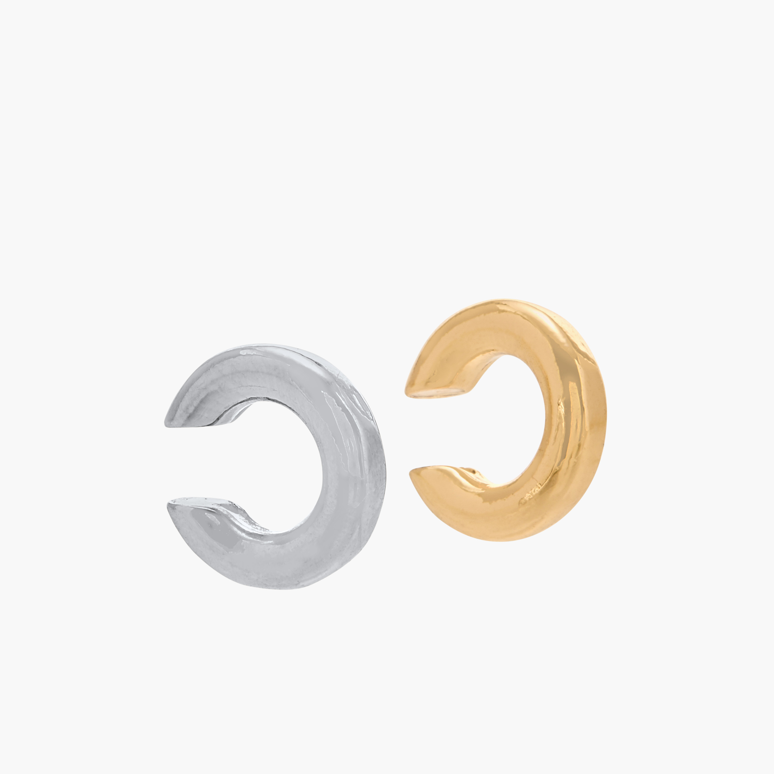 Set of 5 - Metallic Orb Ear Cuff Earrings with Pushback-women-watchesandjewellery-jewellery-earrings-image-6