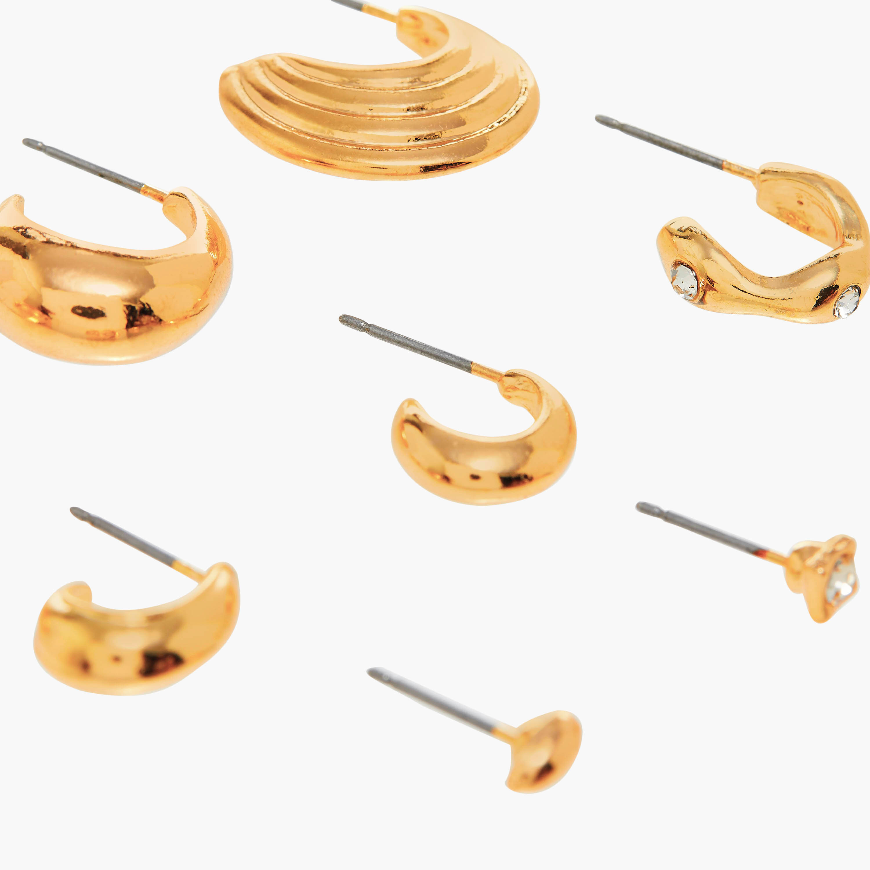 Set of 9 - Assorted Earrings with Pushback Closure-women-watchesandjewellery-jewellery-earrings-image-4
