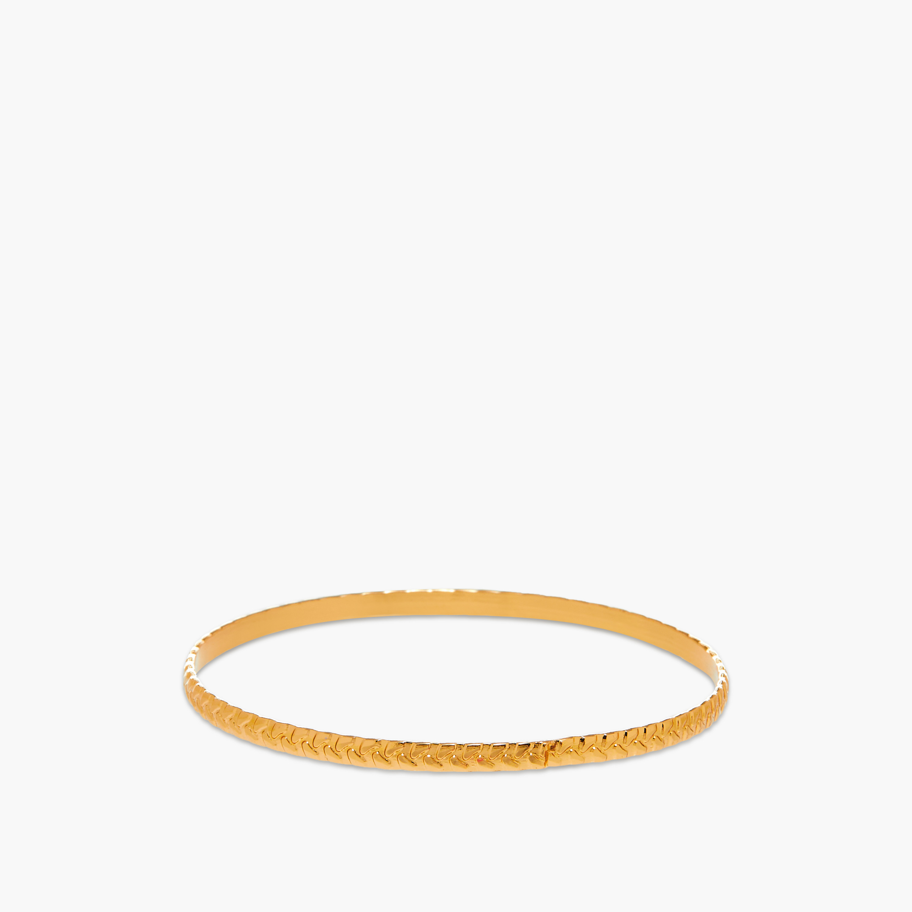 Set of 9 - Textured Metal Bangles-women-watchesandjewellery-jewellery-banglesandbracelets-image-5